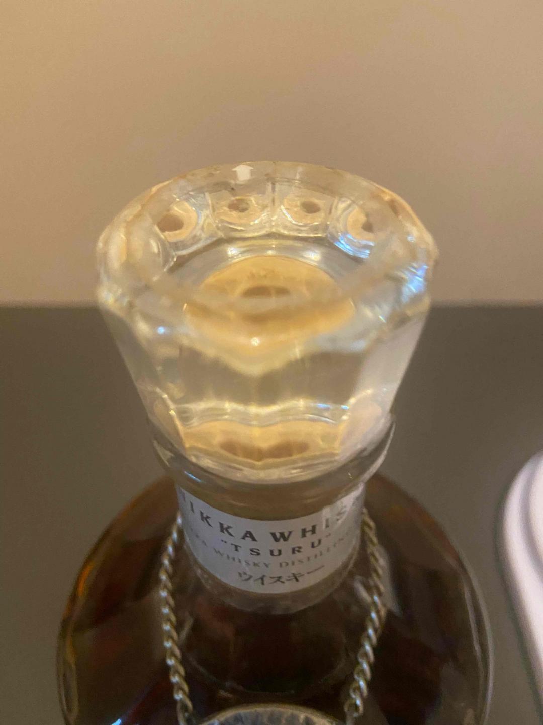 Nikka鹤首版水晶瓶