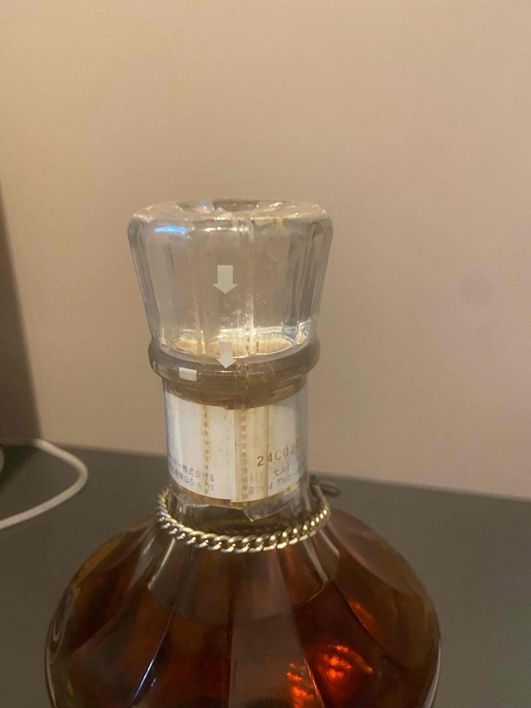 Nikka鹤首版水晶瓶