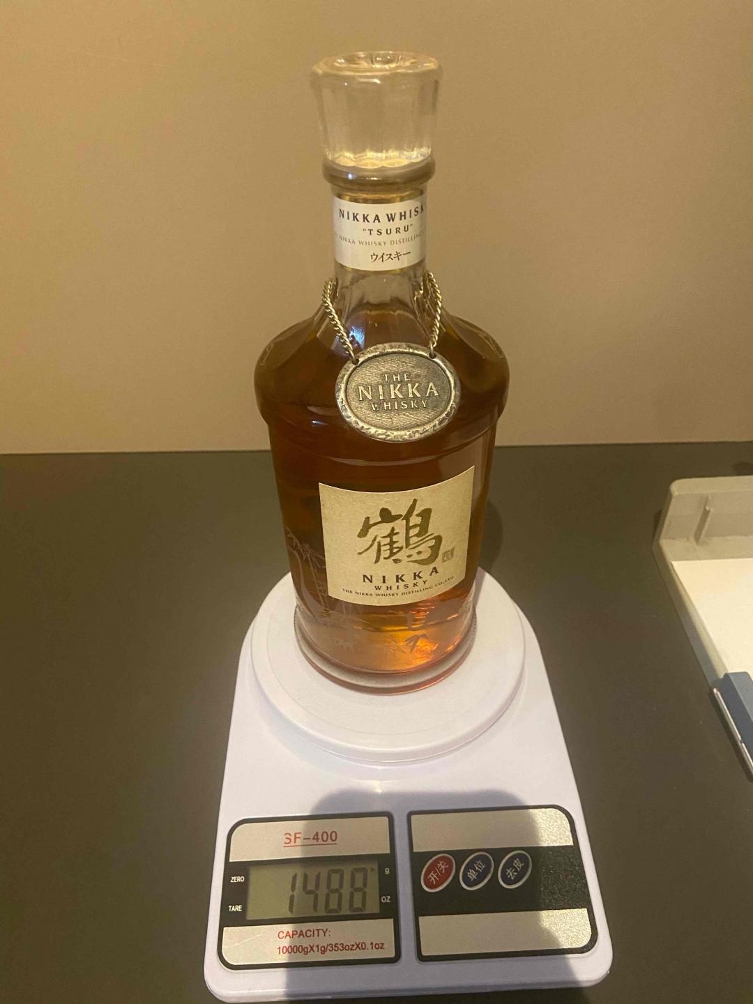 Nikka鹤首版水晶瓶