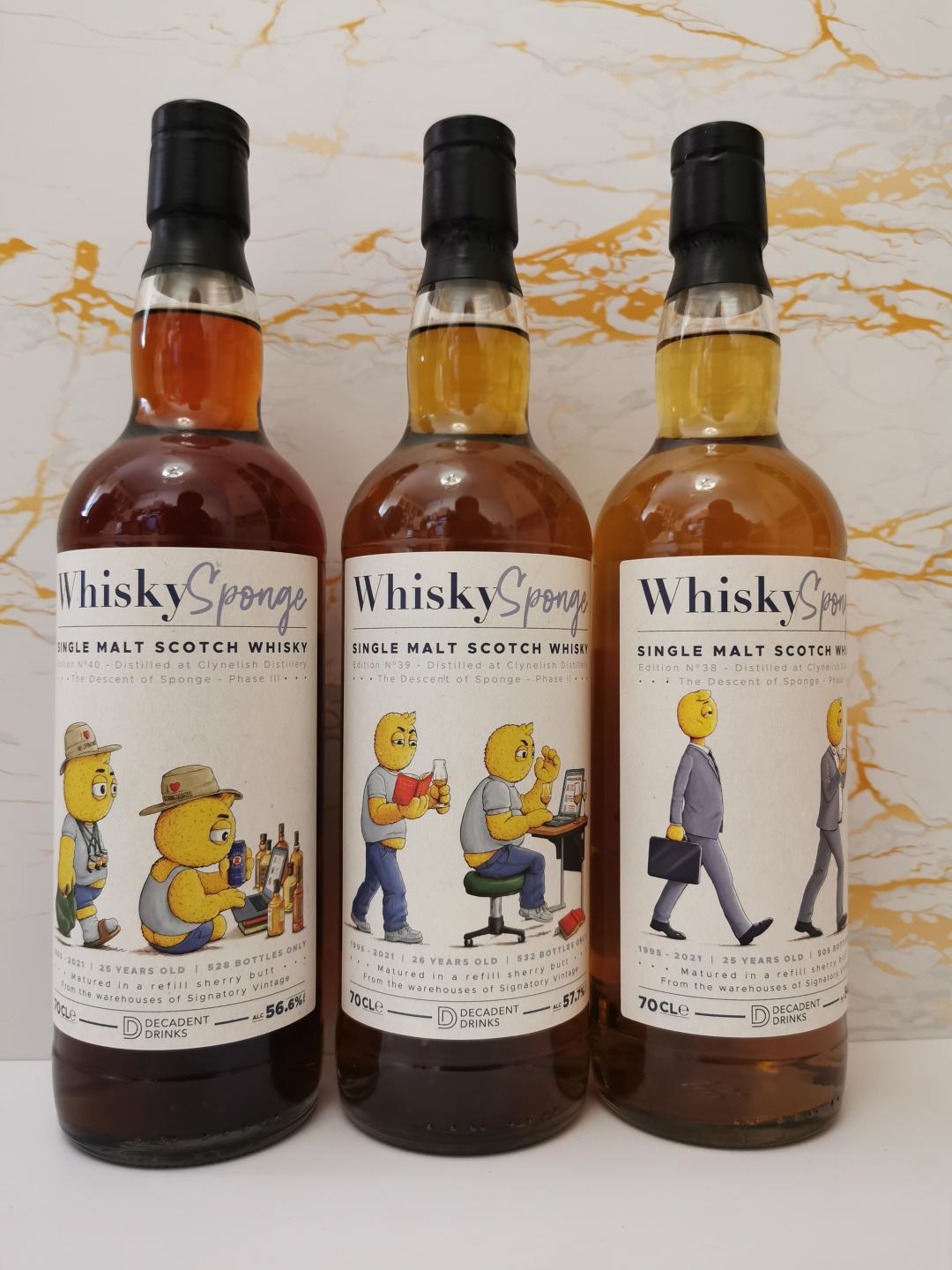 海绵 whiskysponge 小猫clynelish 3部曲
