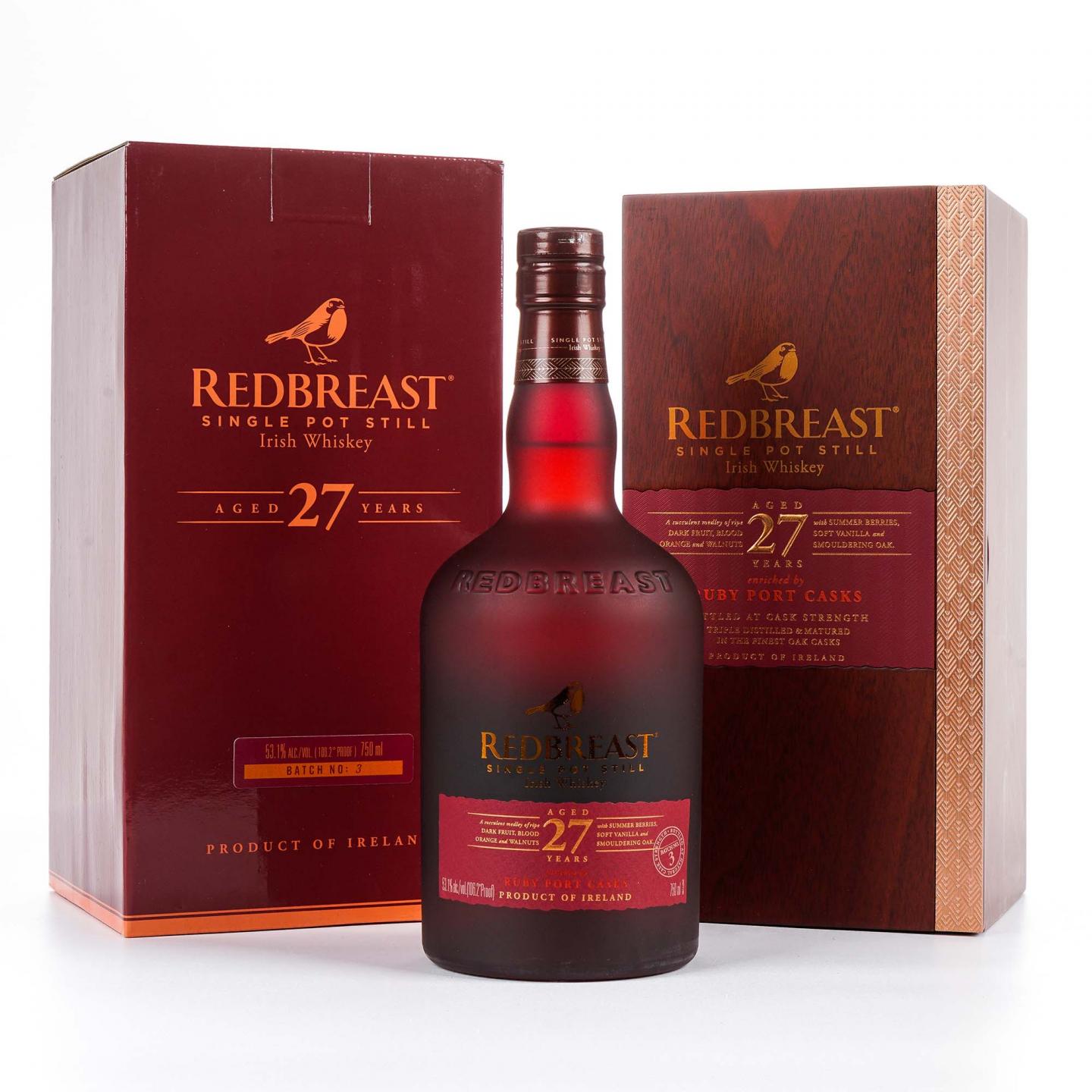 Redbreast 知更鸟 27年 第三版