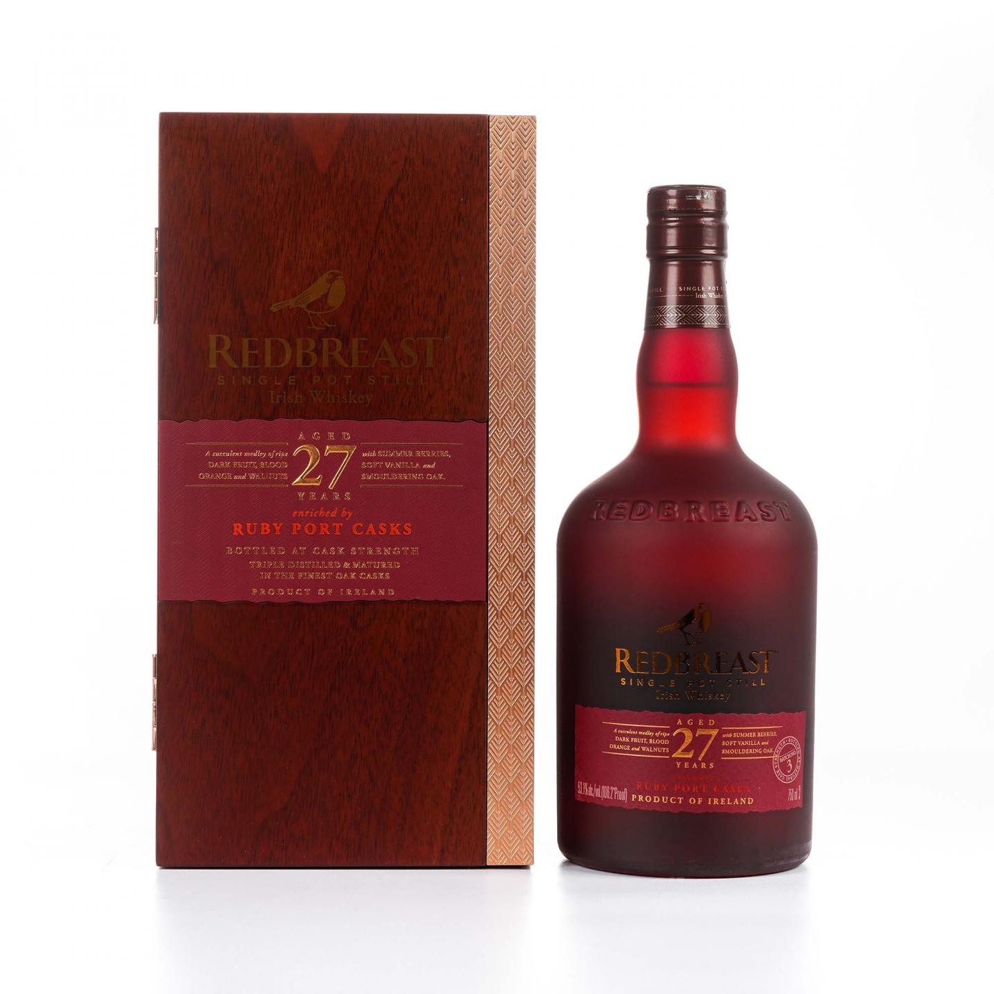 Redbreast 知更鸟 27年 第三版
