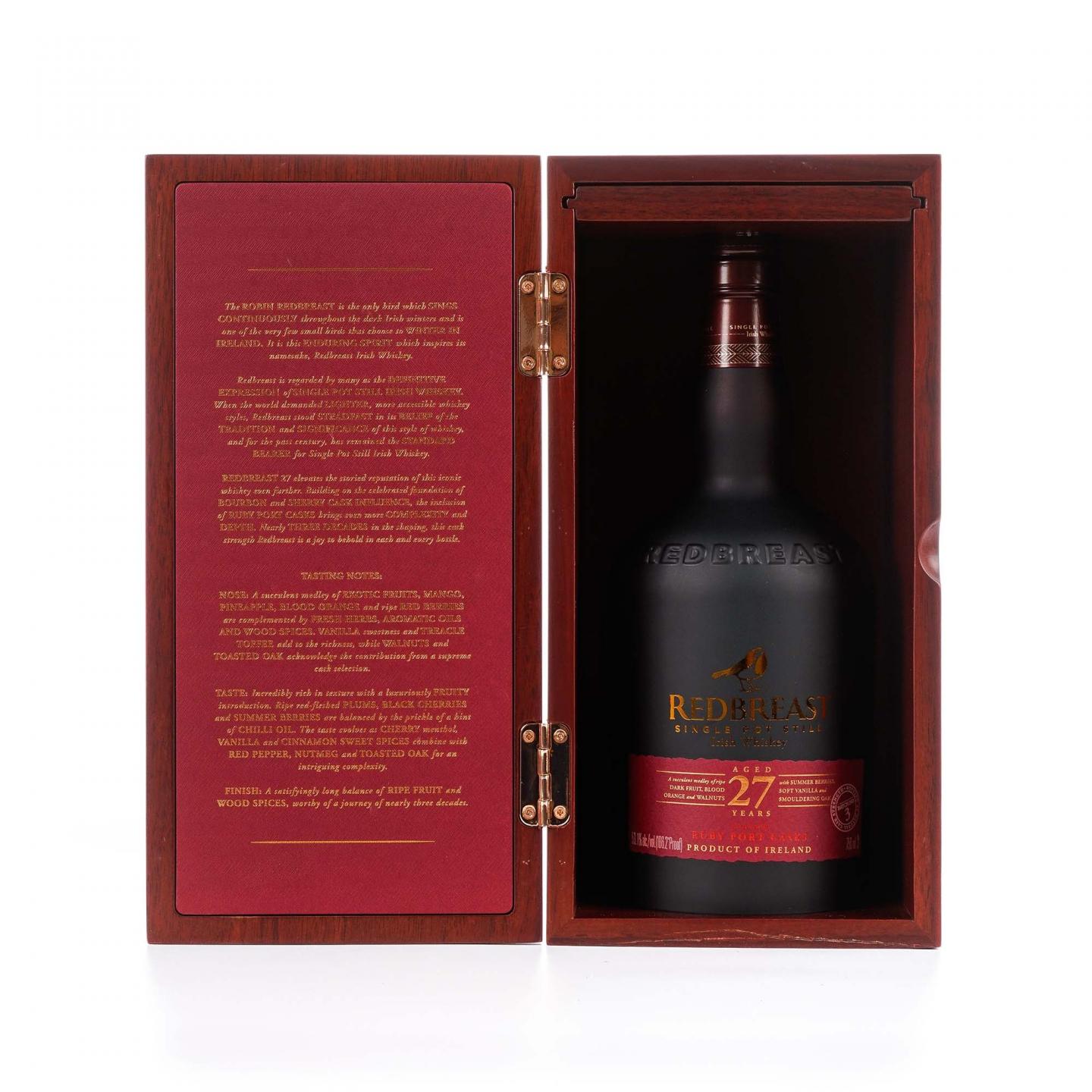 Redbreast 知更鸟 27年 第三版