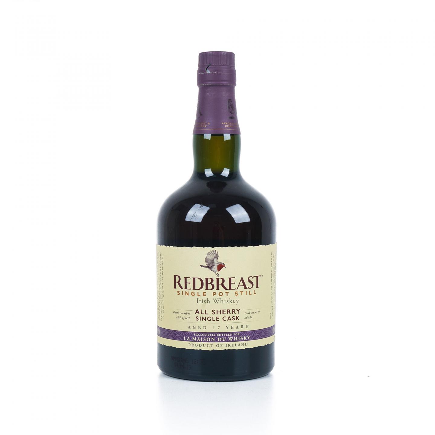 Redbreast 知更鸟 17年 2001 LMDW限定