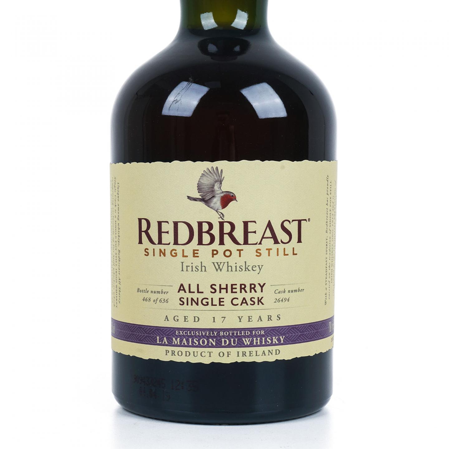 Redbreast 知更鸟 17年 2001 LMDW限定