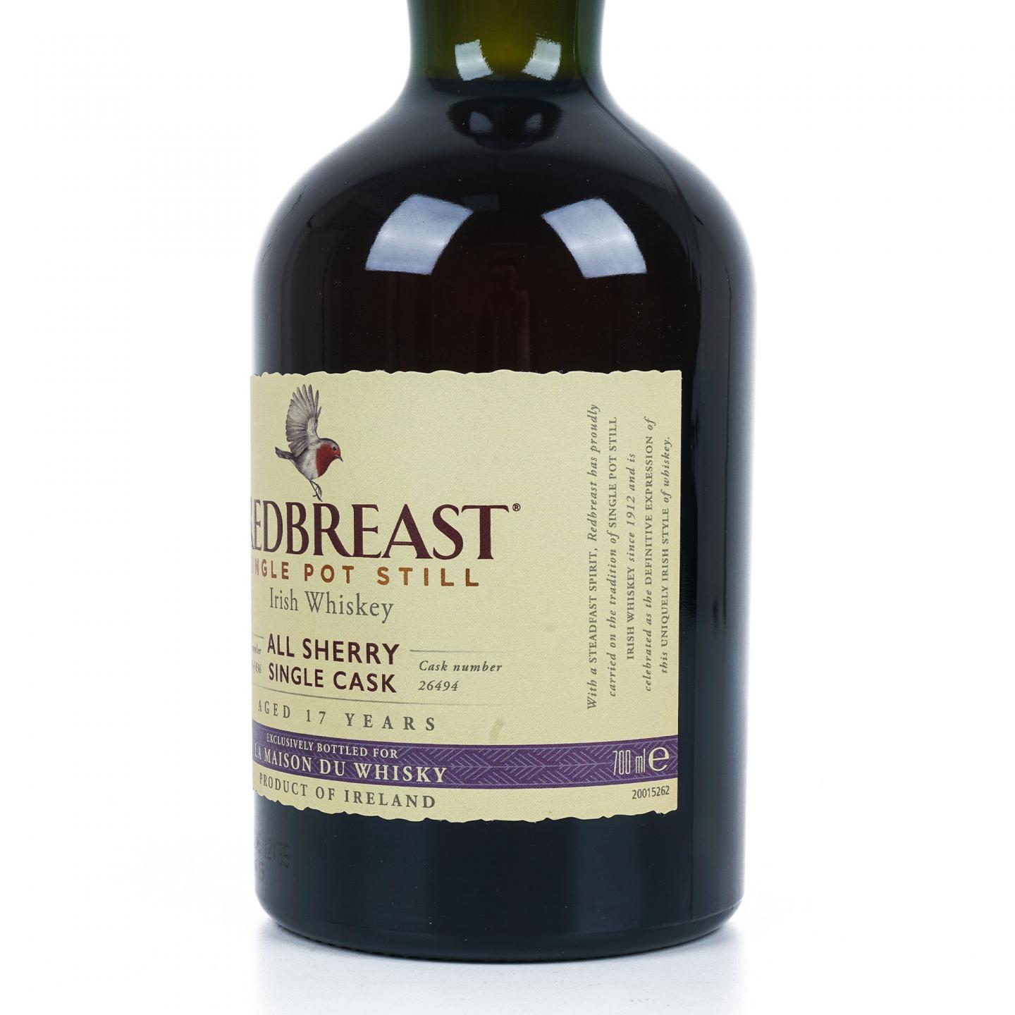 Redbreast 知更鸟 17年 2001 LMDW限定