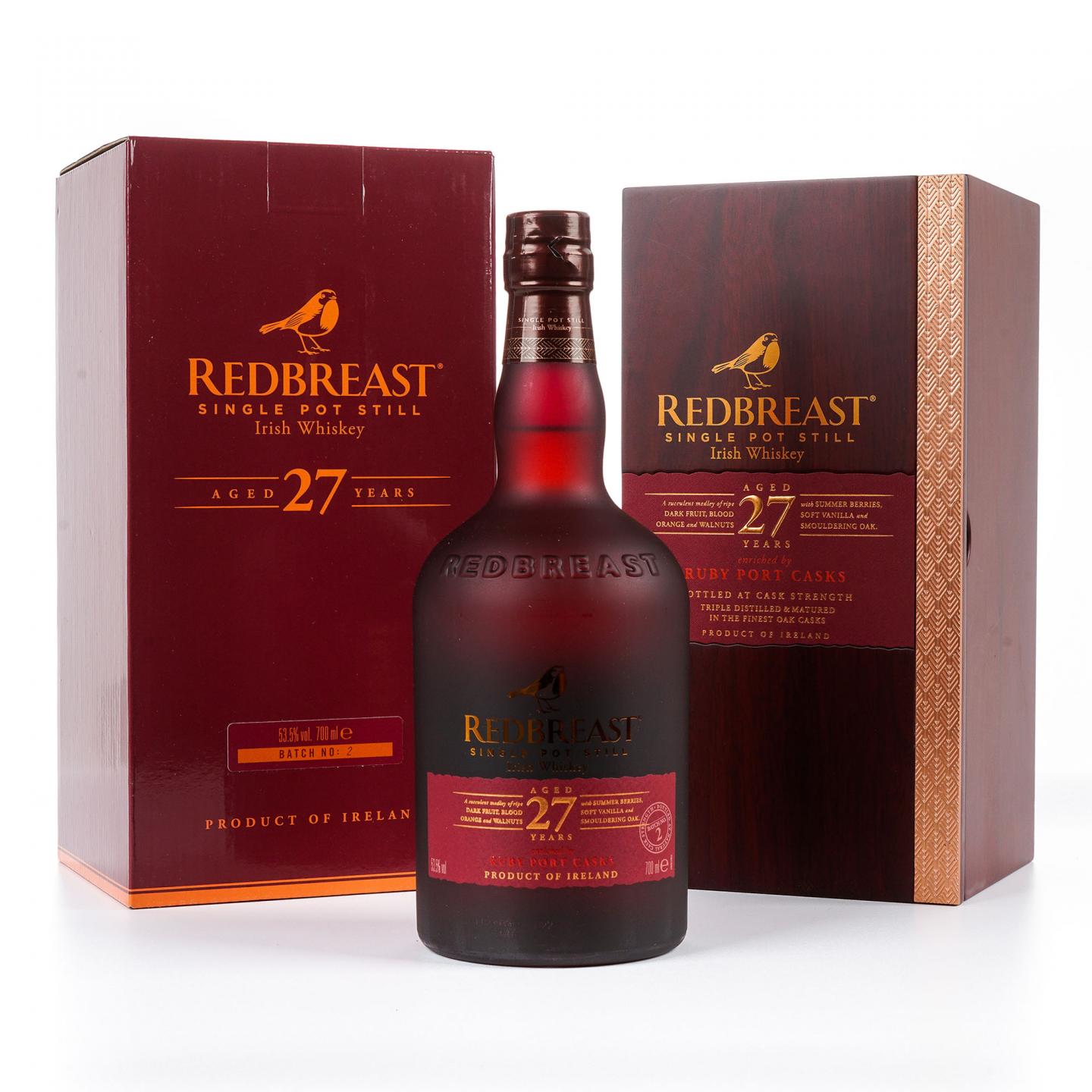 Redbreast 知更鸟 27年 第二版