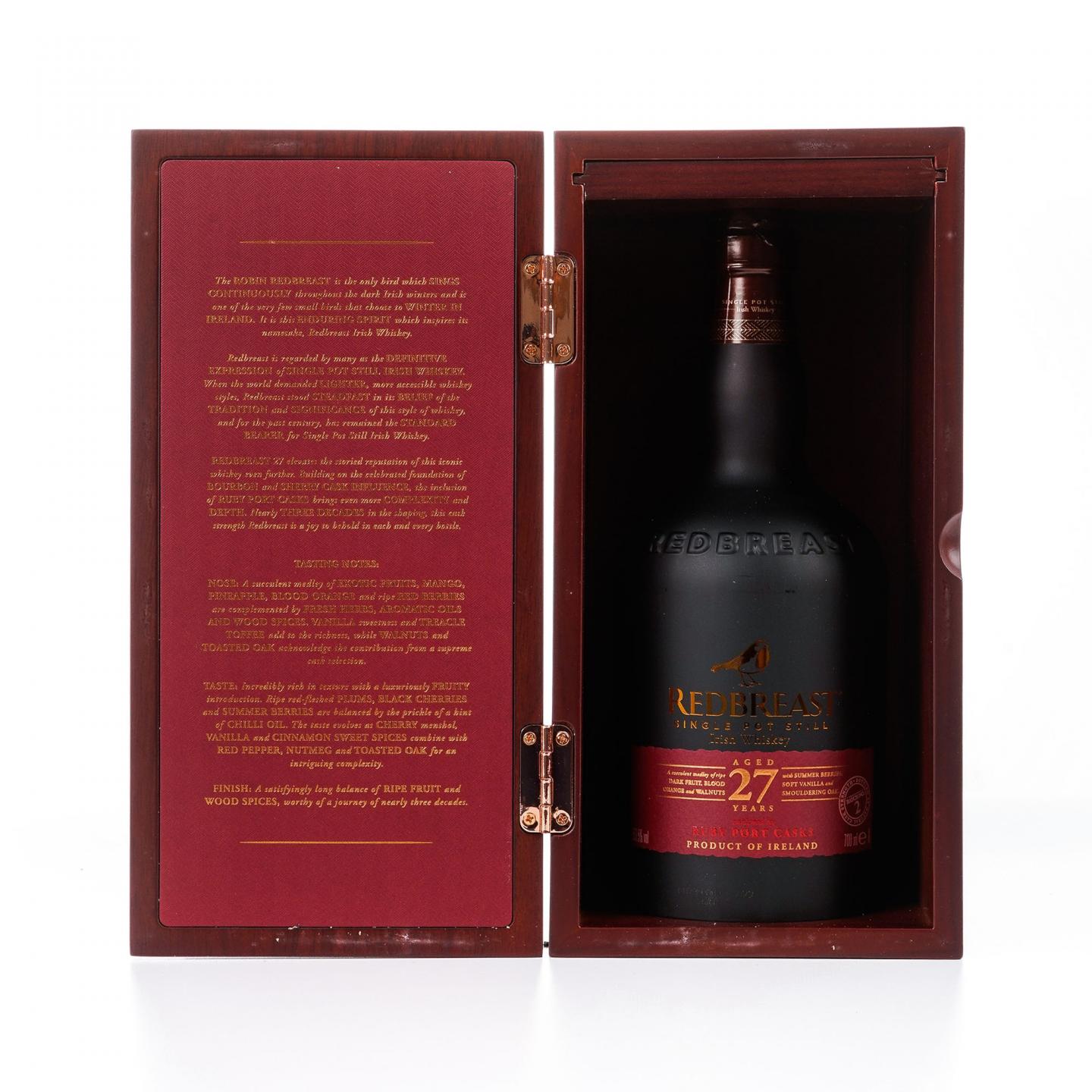 Redbreast 知更鸟 27年 第二版