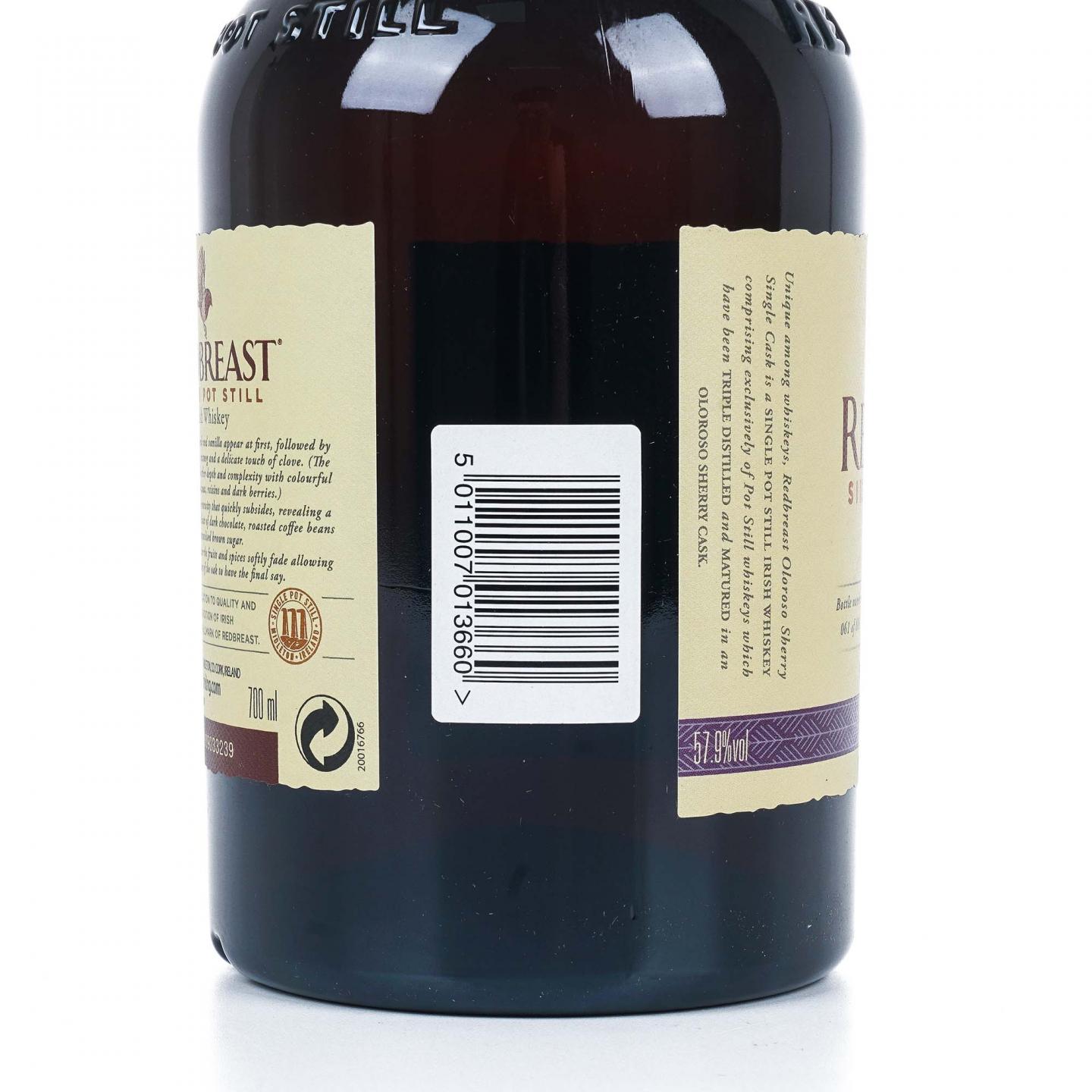 Redbreast 知更鸟 16年 2004 雪莉单桶 单壶威士忌