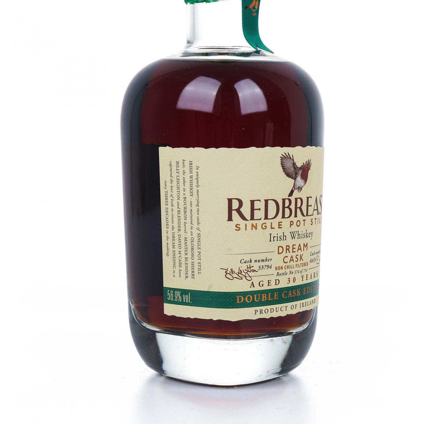 Redbreast 知更鸟 30年 Dream Cask 梦想桶第五版