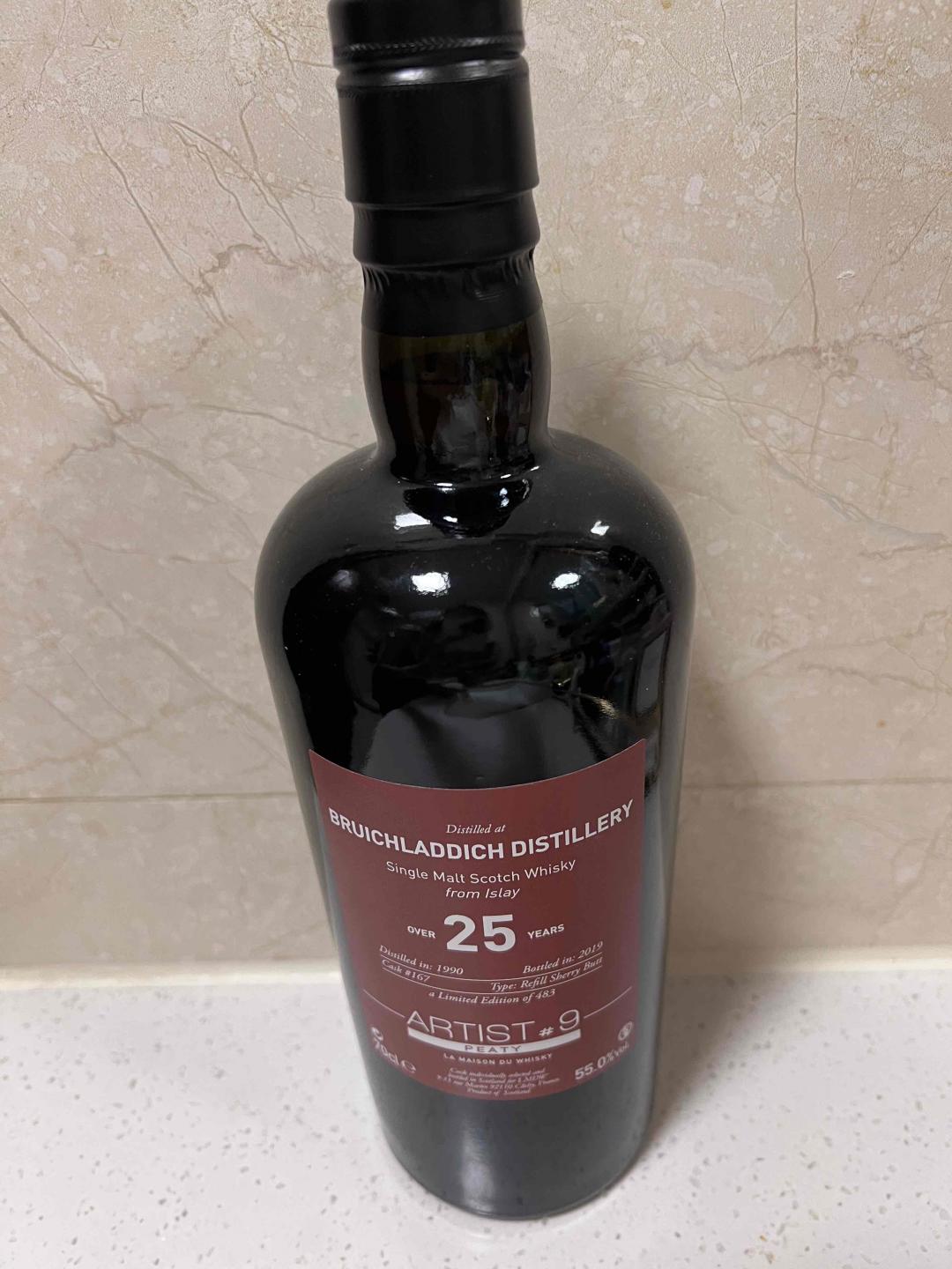 Bruichladdich布赫拉迪25年艺术家系列