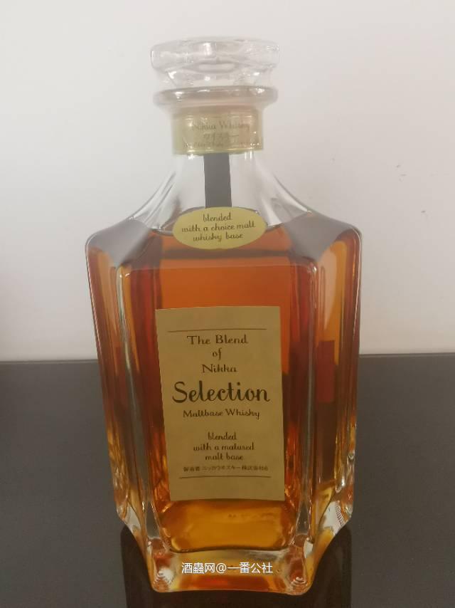 Nikka Selection Maltbase Whisky 一甲六角水晶瓶精选原酒威士忌_大拍