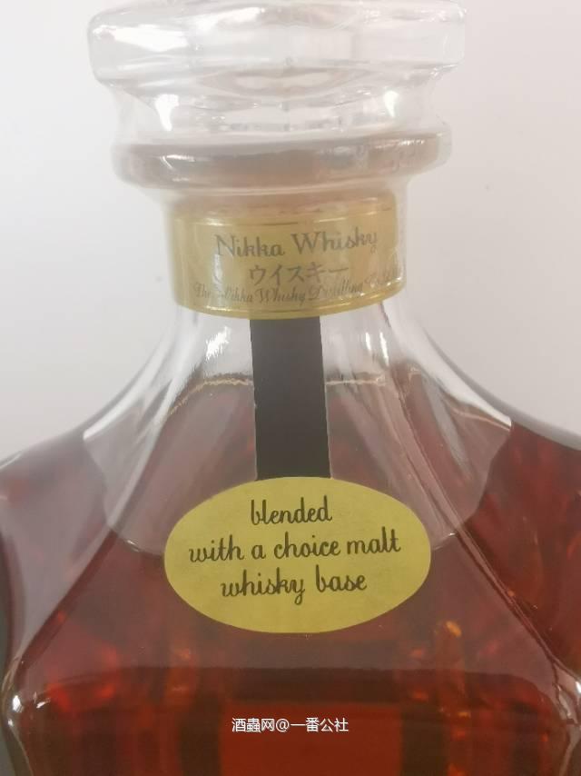 Nikka Selection Maltbase Whisky 一甲六角水晶瓶精选原酒威士忌_大拍