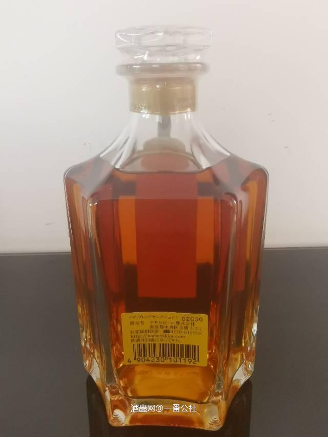Nikka Selection Maltbase Whisky 一甲六角水晶瓶精选原酒威士忌_大拍