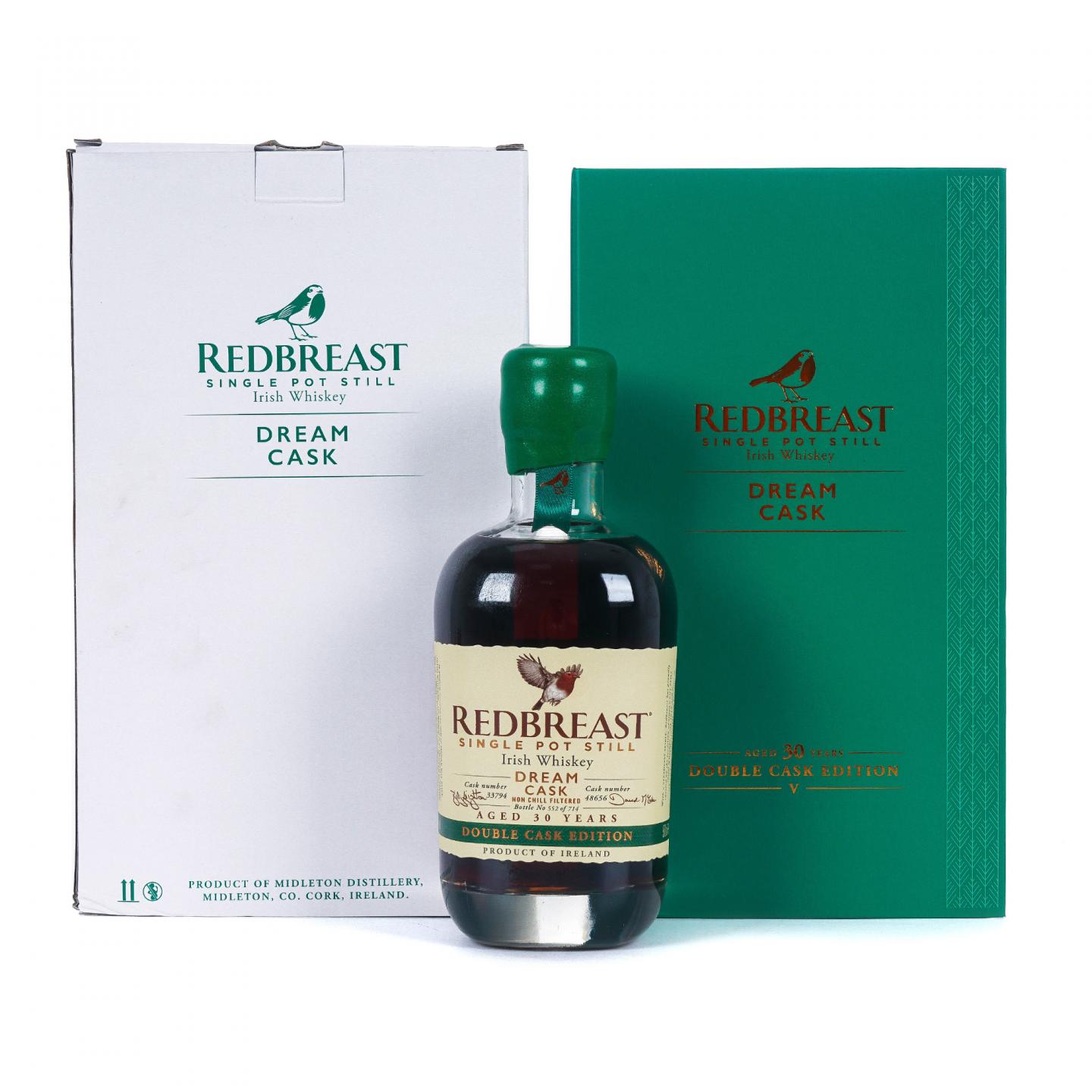 Redbreast 知更鸟 30年 Dream Cask 梦想桶第五版 500ml