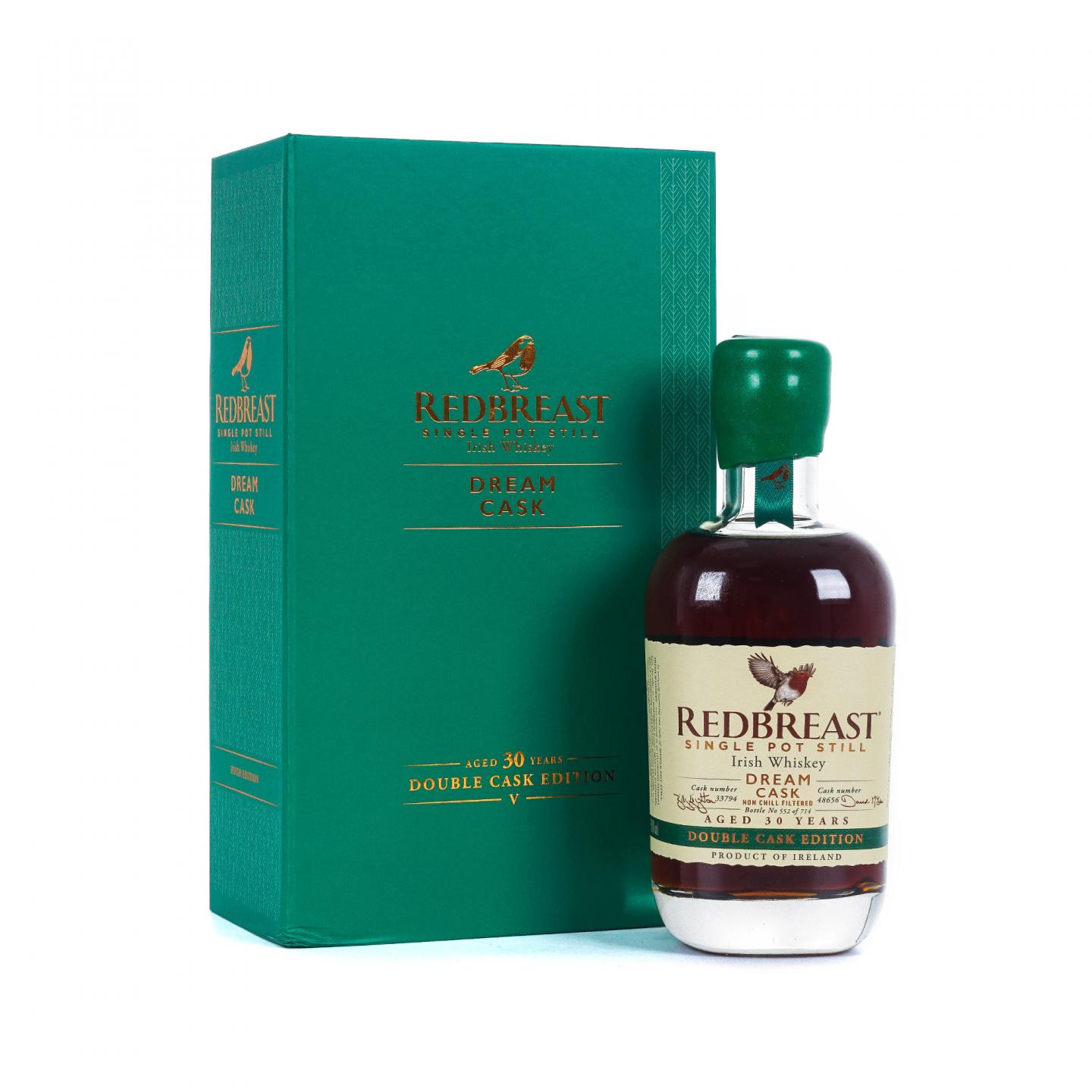 Redbreast 知更鸟 30年 Dream Cask 梦想桶第五版 500ml