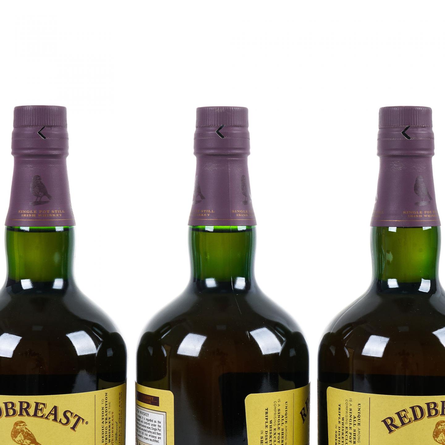 Redbreast 知更鸟 1997 雪莉单桶 单壶威士忌 3支组
