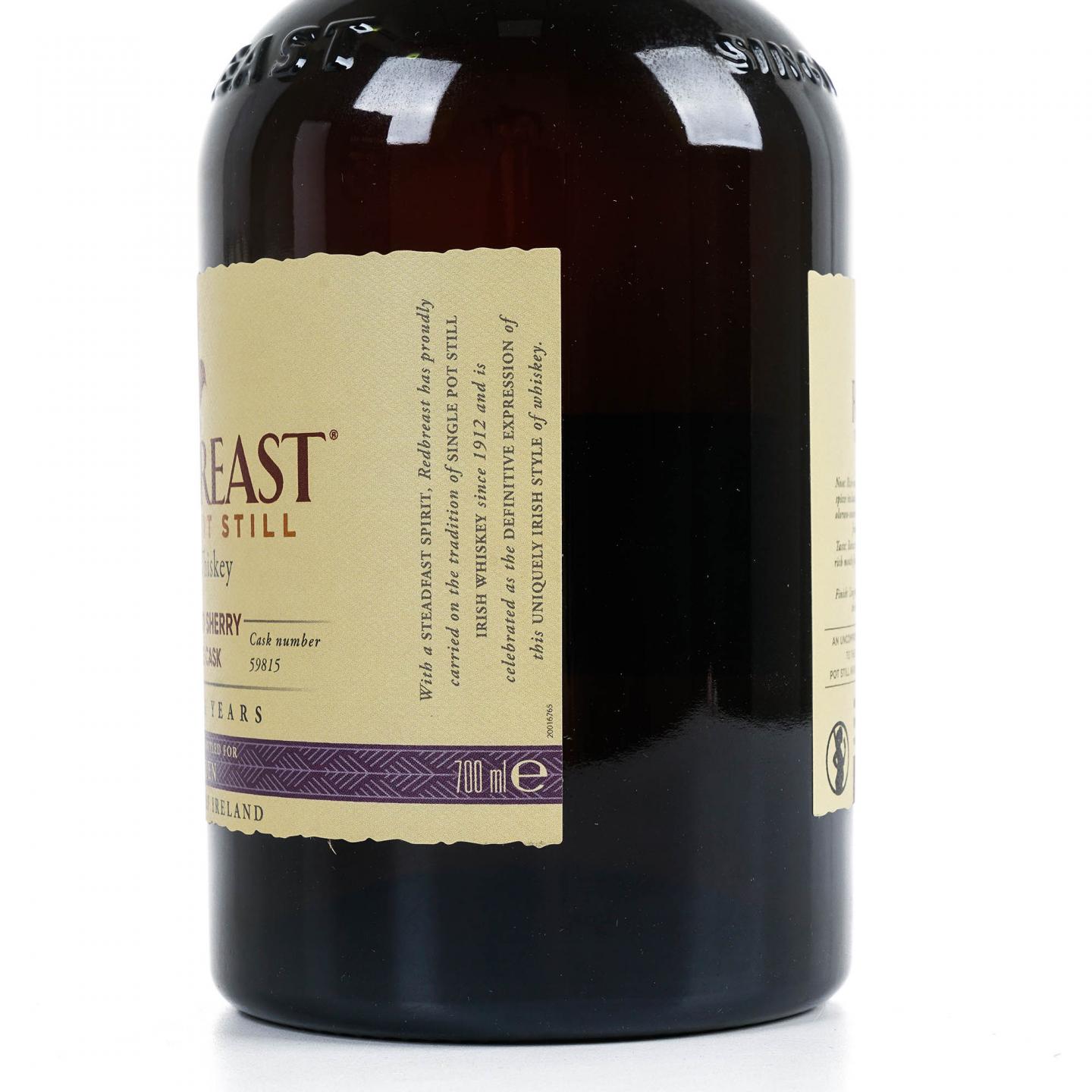 Redbreast 知更鸟 16年 2004 雪莉单桶 单壶威士忌