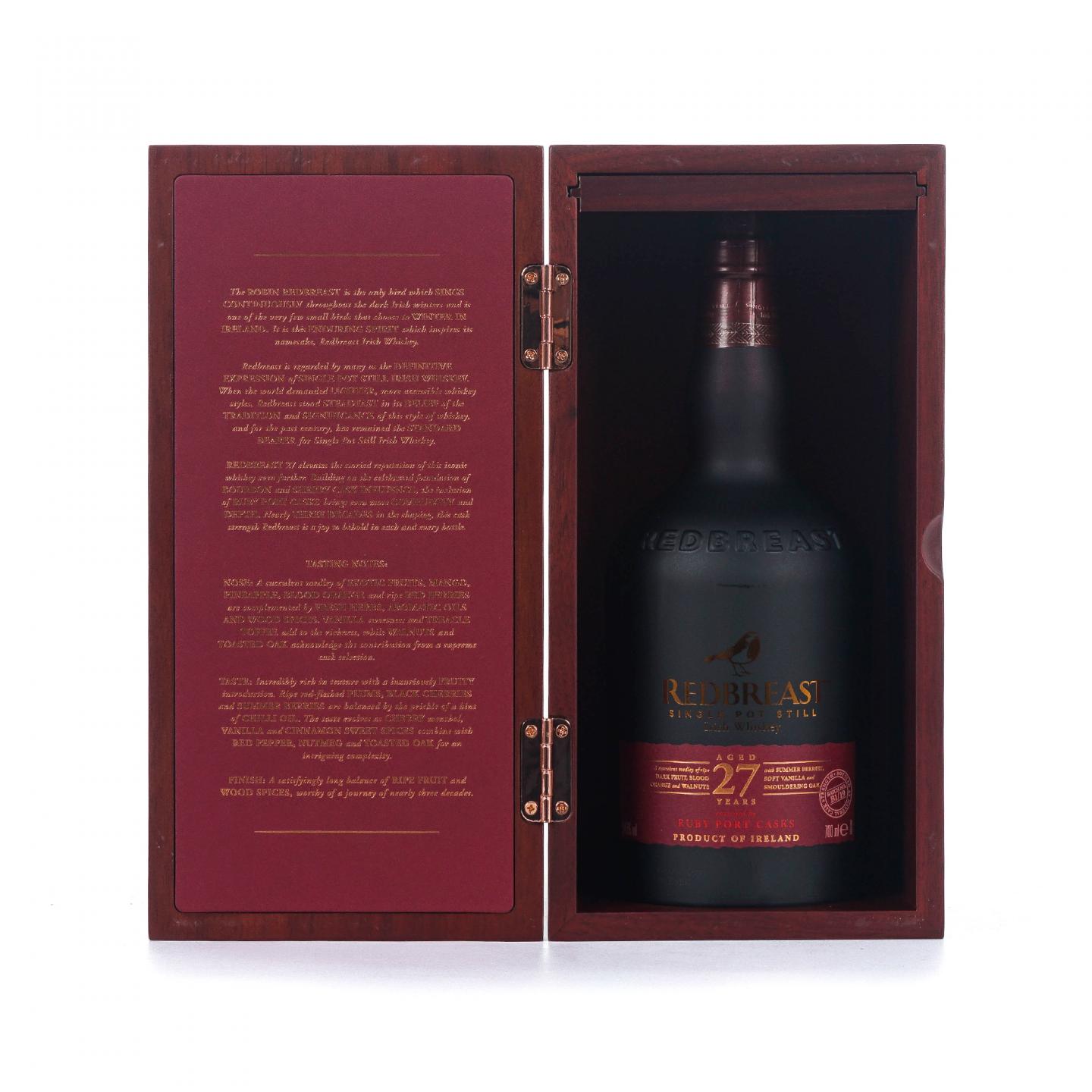 Redbreast 知更鸟 27年 首版 2019