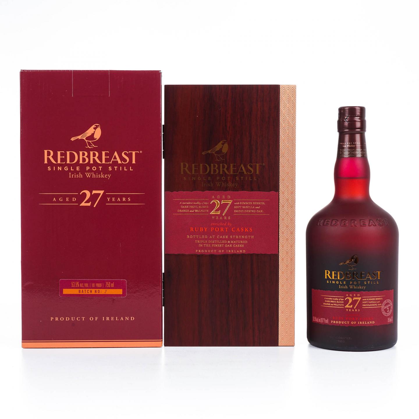 Redbreast 知更鸟 27年 第二版