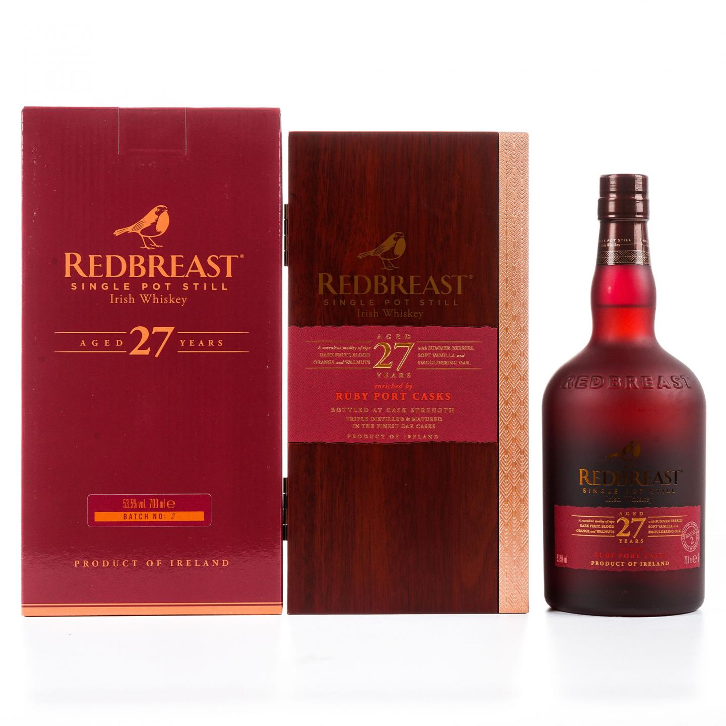 Redbreast 知更鸟 27年 第二版