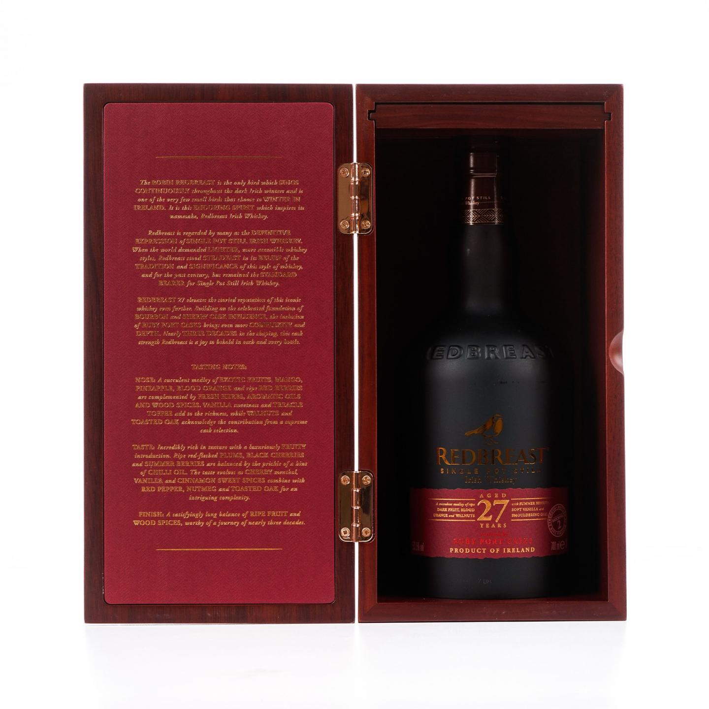 Redbreast 知更鸟 27年 第二版