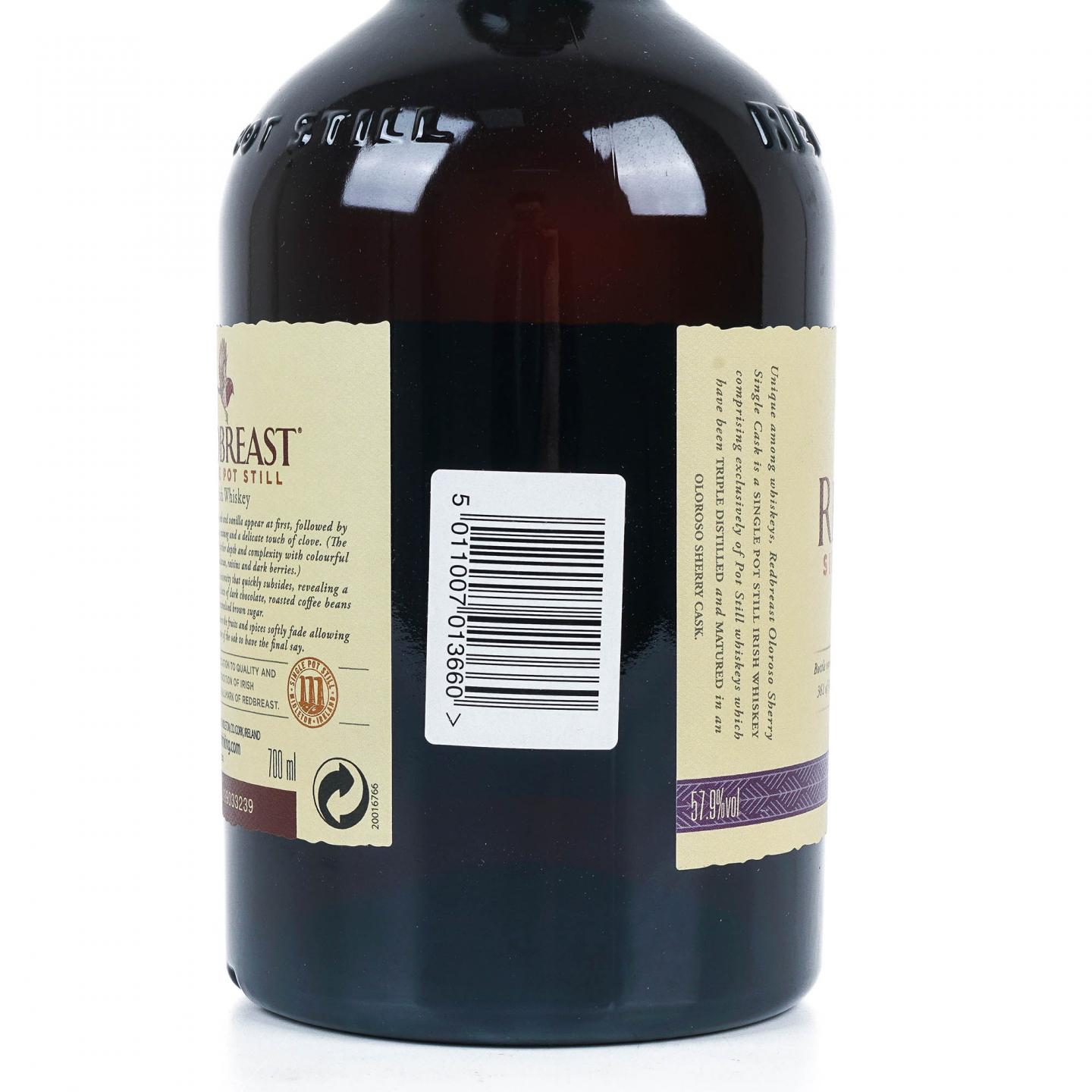 Redbreast 知更鸟 16年 2004 雪莉单桶 单壶威士忌