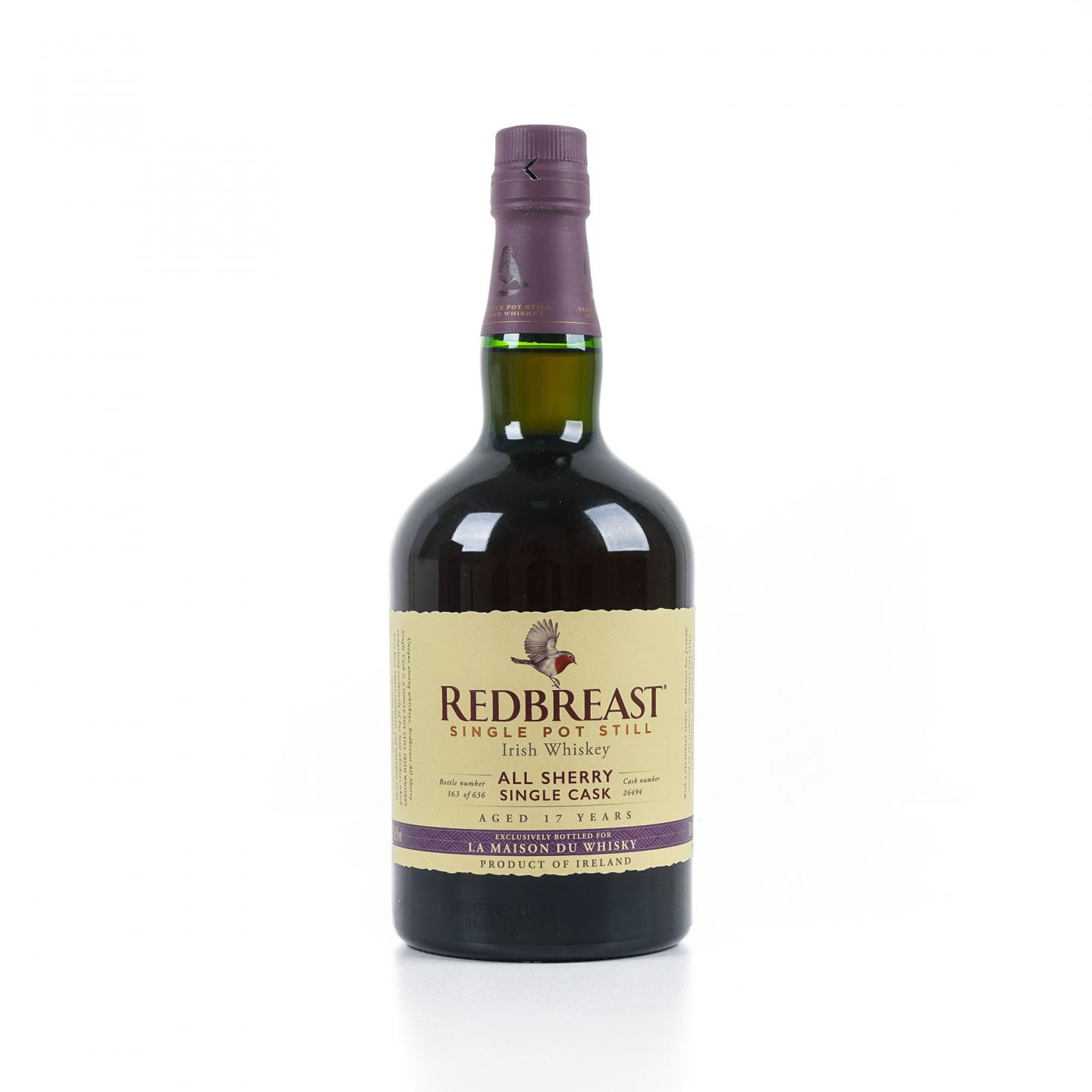 Redbreast 知更鸟 17年 2001 LMDW限定