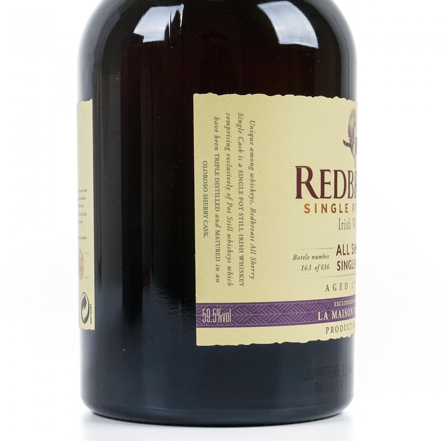 Redbreast 知更鸟 17年 2001 LMDW限定