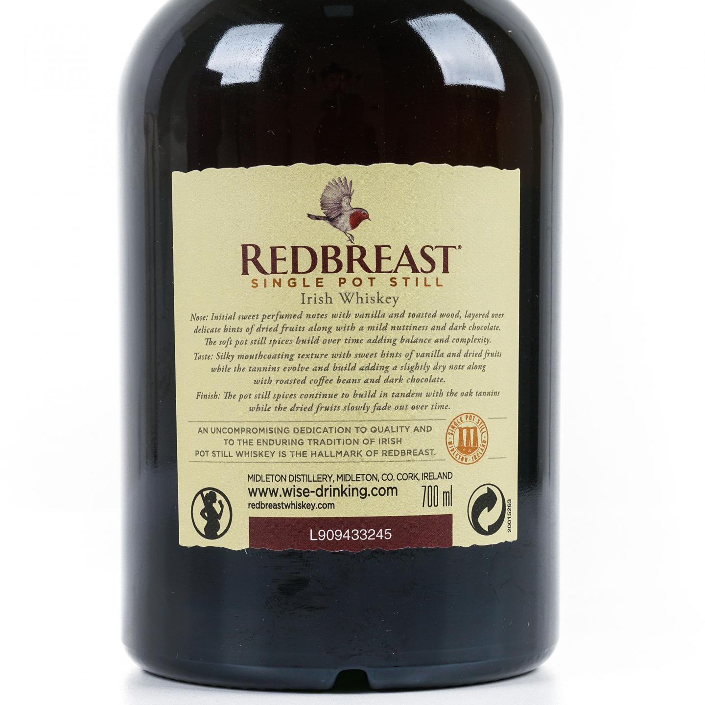 Redbreast 知更鸟 17年 2001 LMDW限定