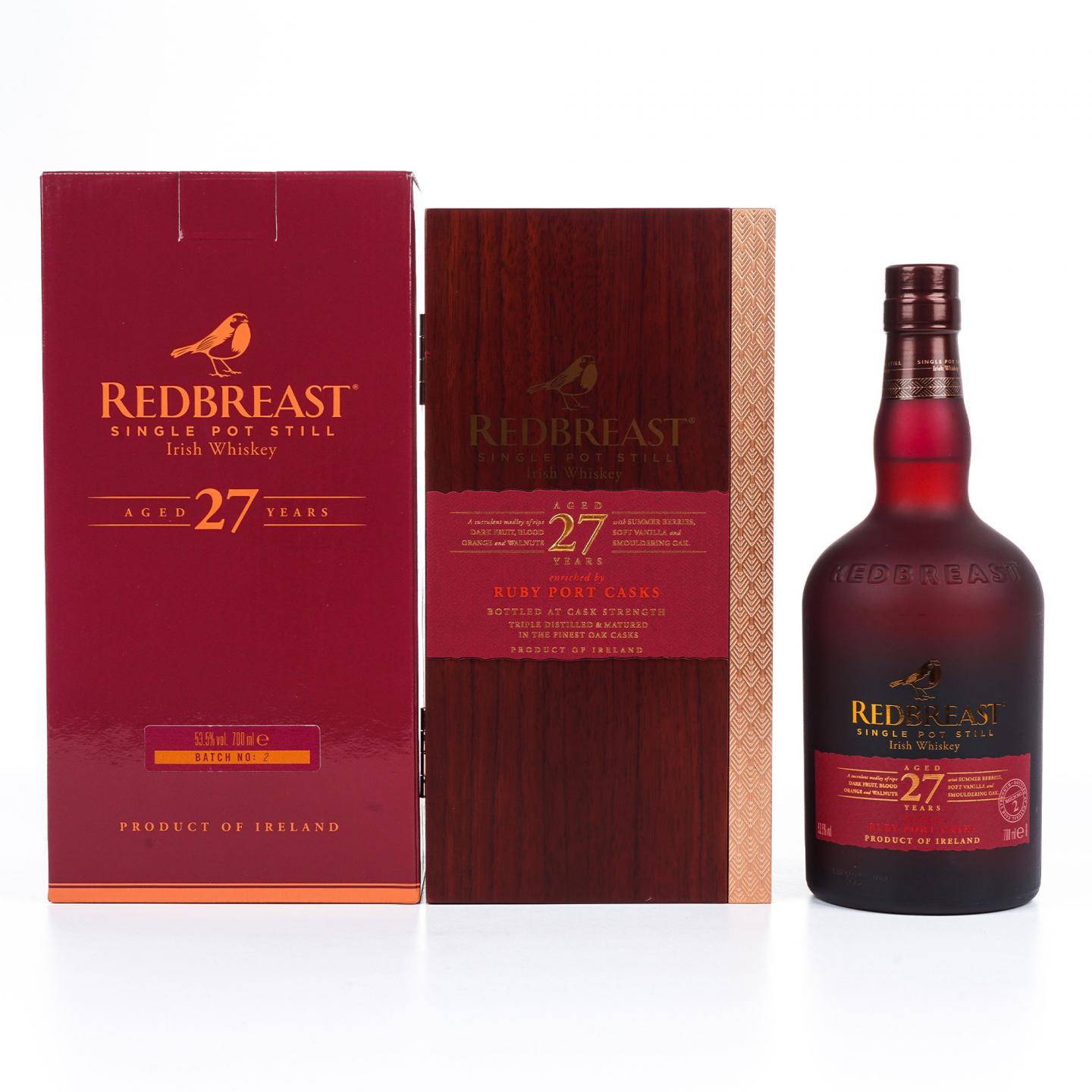 Redbreast 知更鸟 27年 第二版