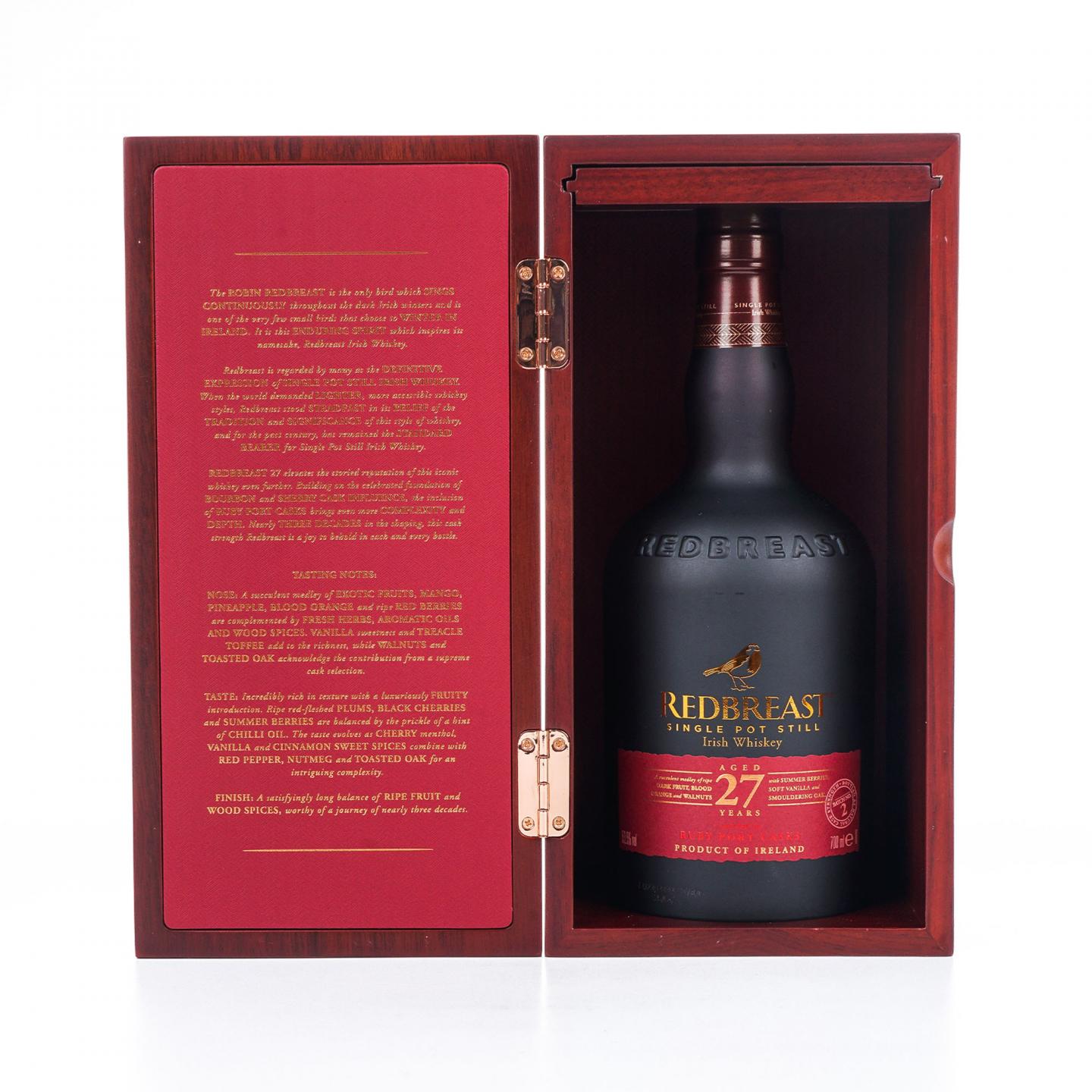 Redbreast 知更鸟 27年 第二版