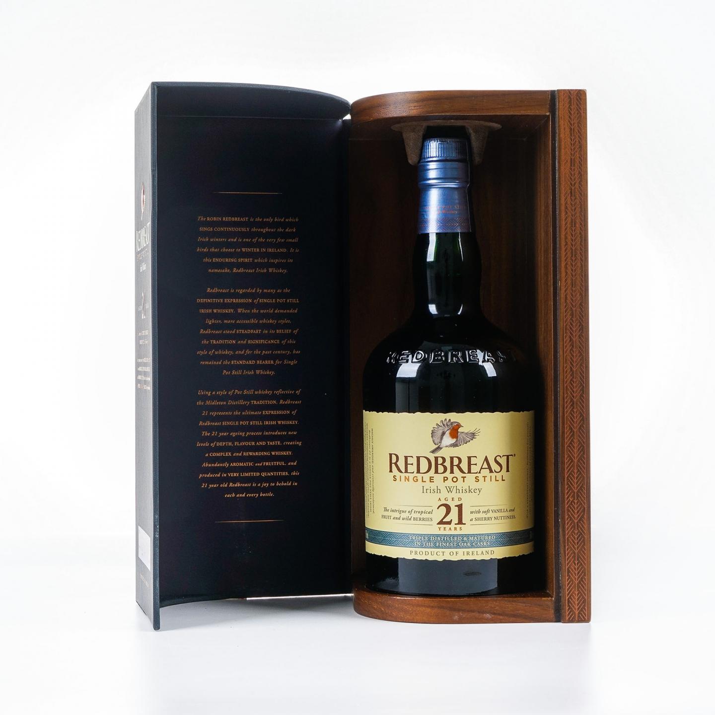 Redbreast 知更鸟 21年 日本市场