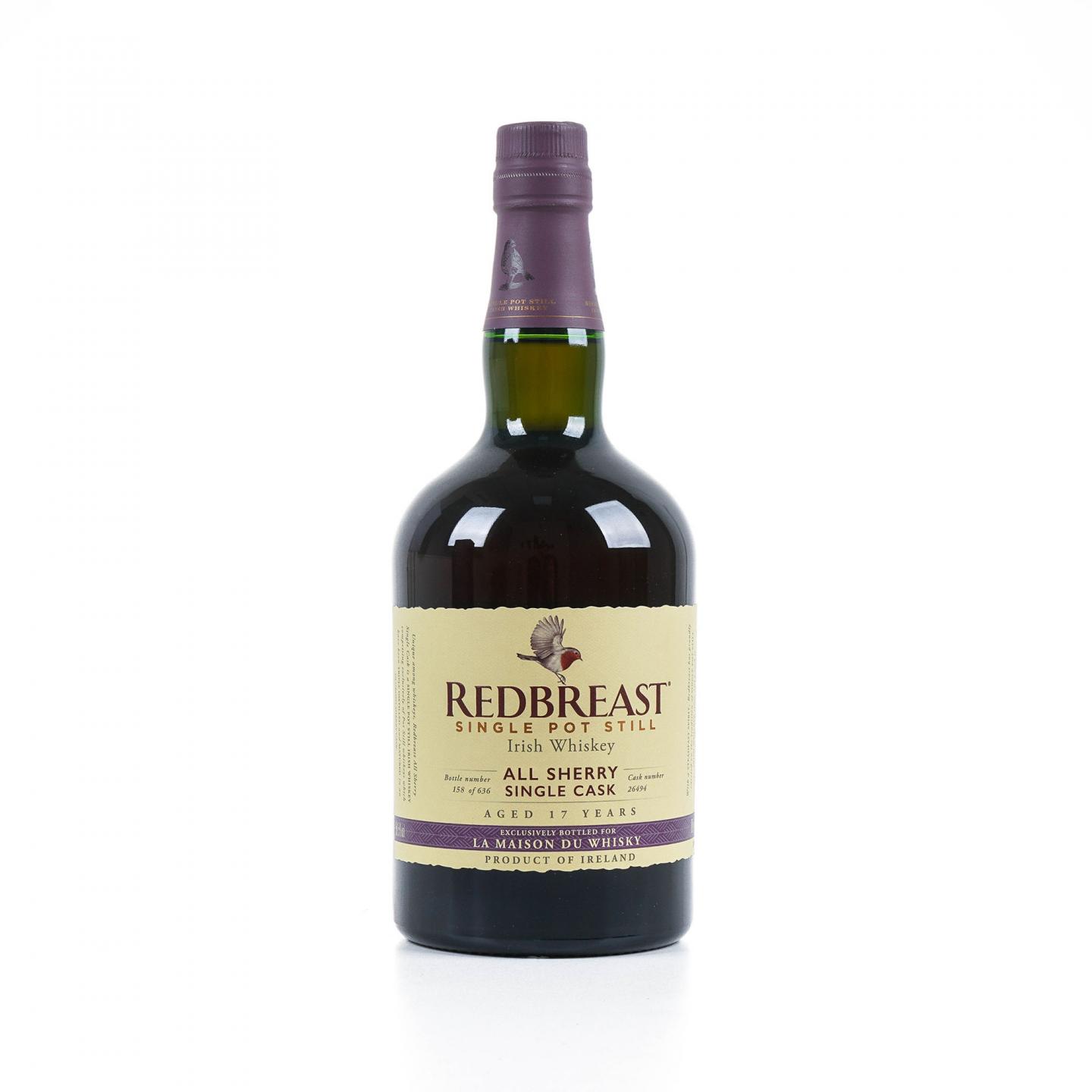 Redbreast 知更鸟 17年 2001 LMDW限定
