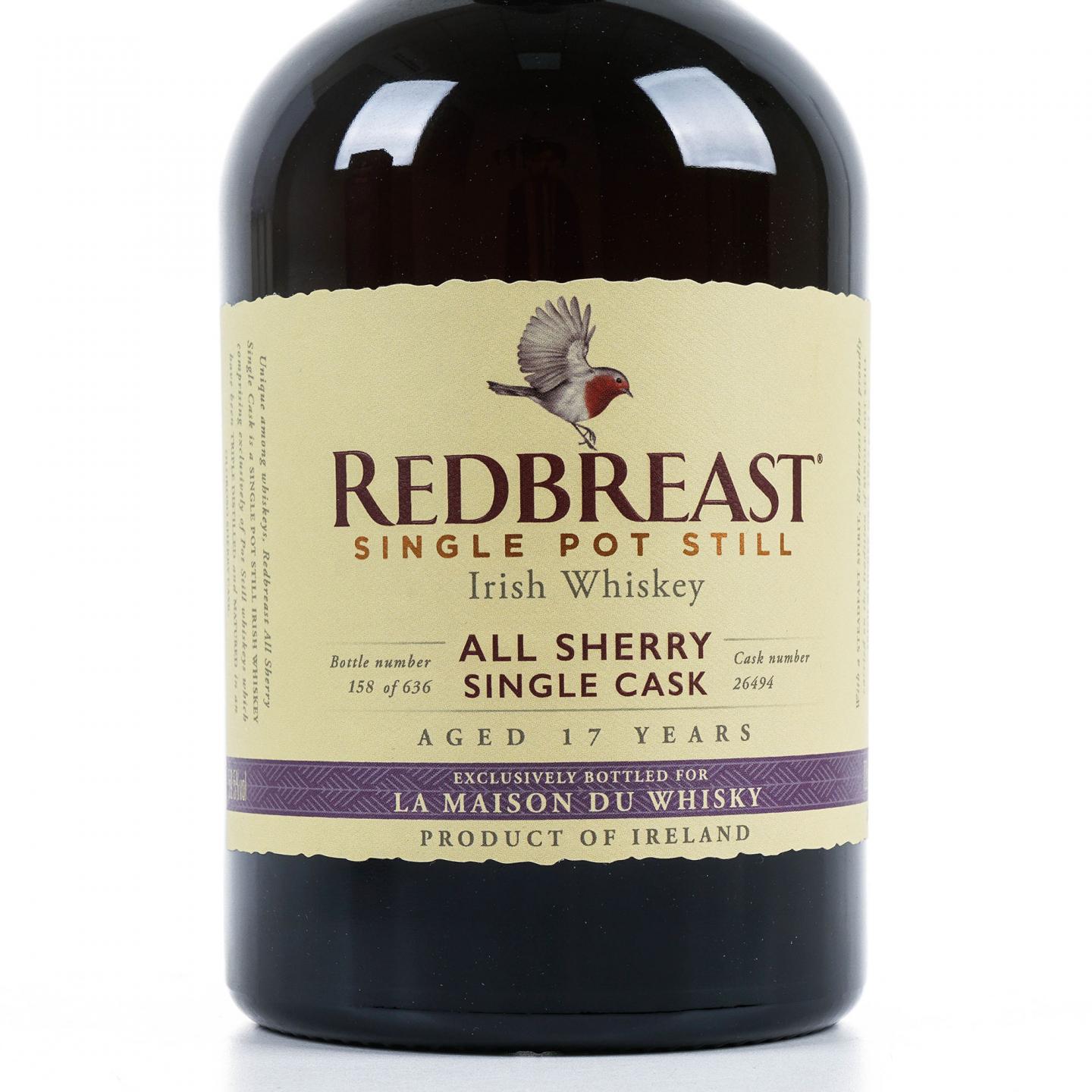 Redbreast 知更鸟 17年 2001 LMDW限定