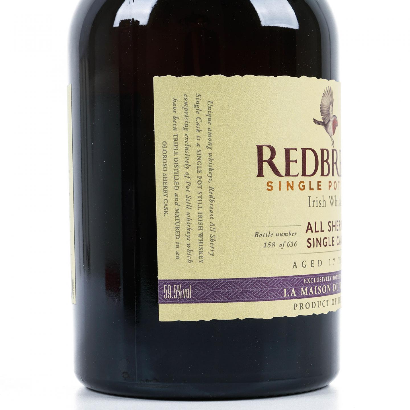 Redbreast 知更鸟 17年 2001 LMDW限定