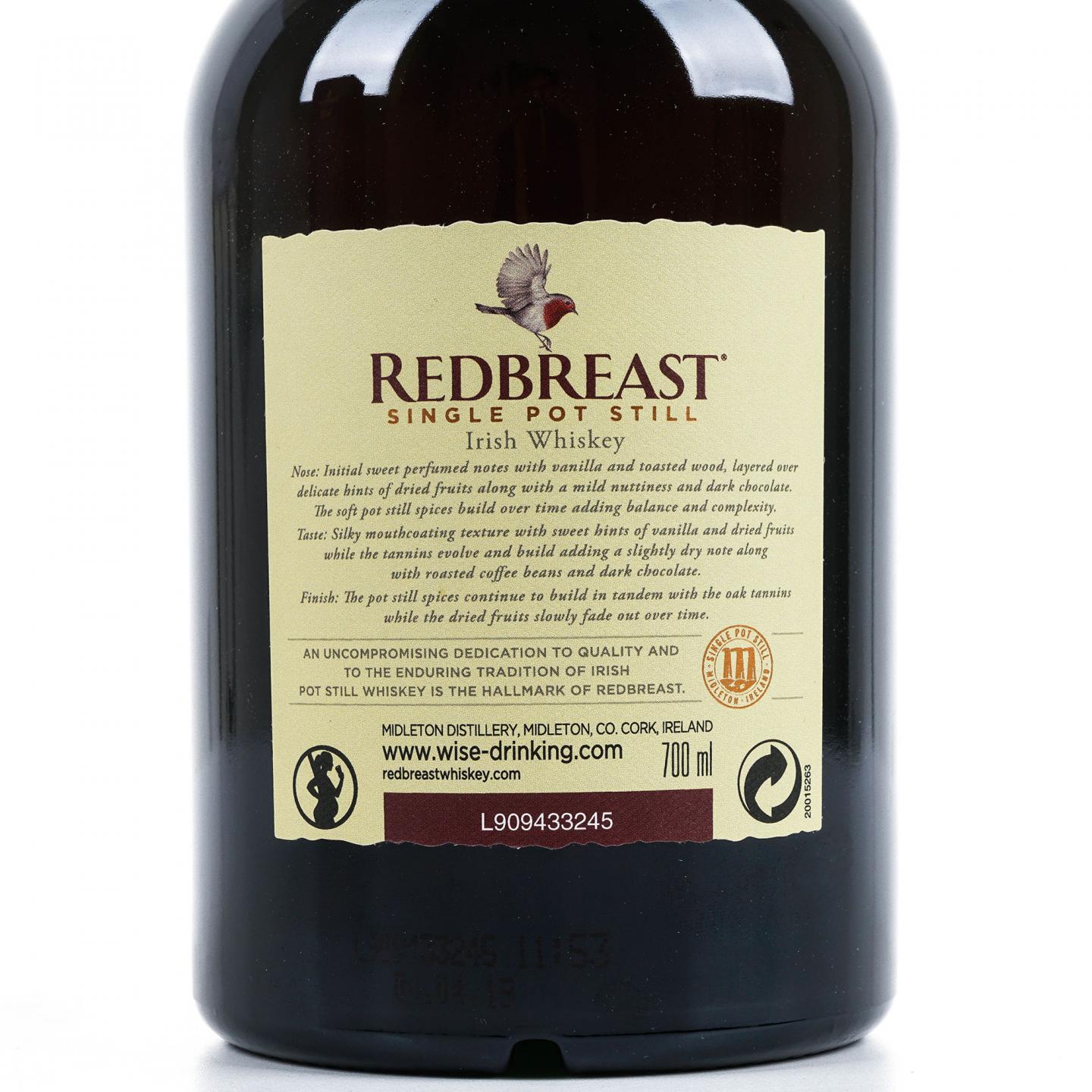 Redbreast 知更鸟 17年 2001 LMDW限定
