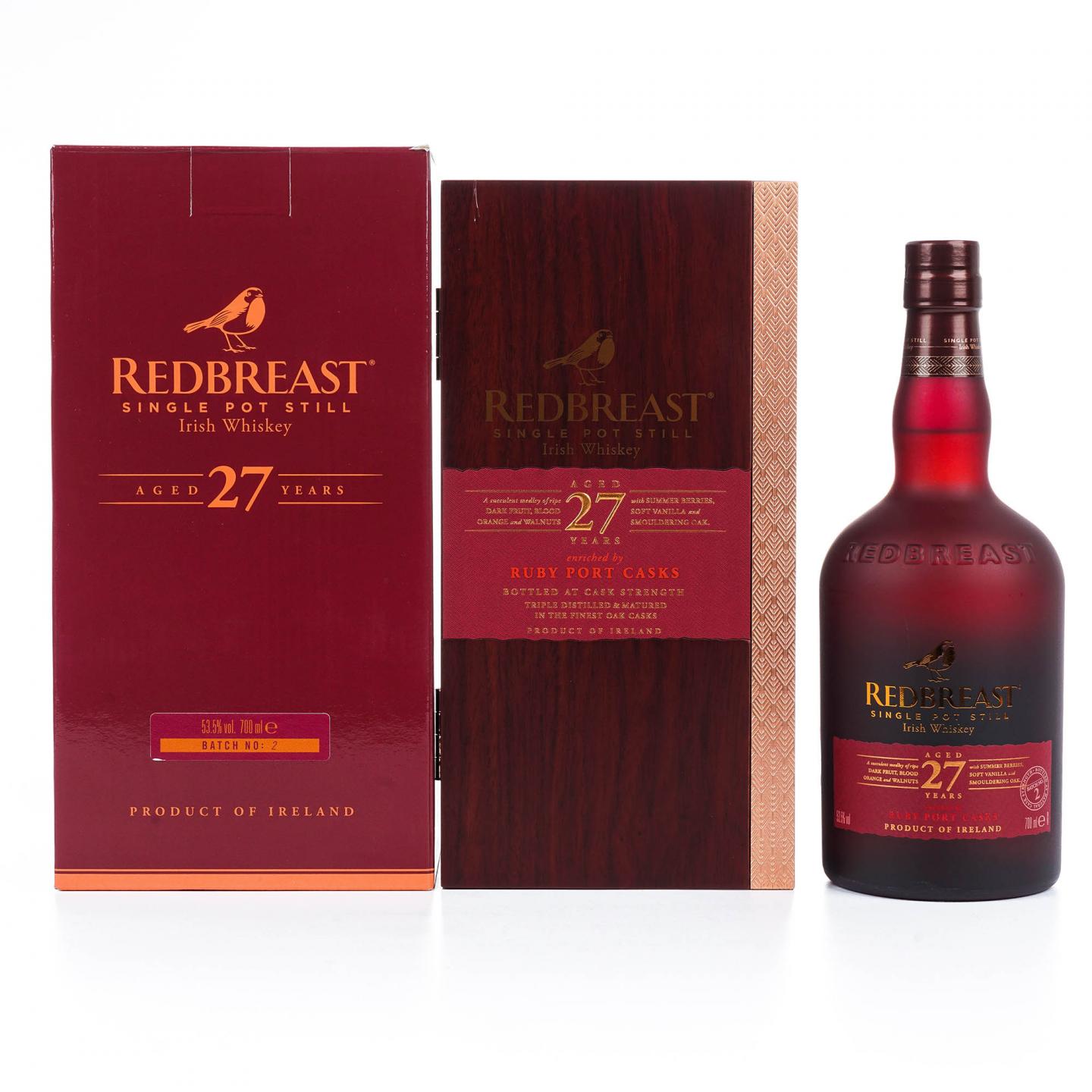 Redbreast 知更鸟 27年 第二版