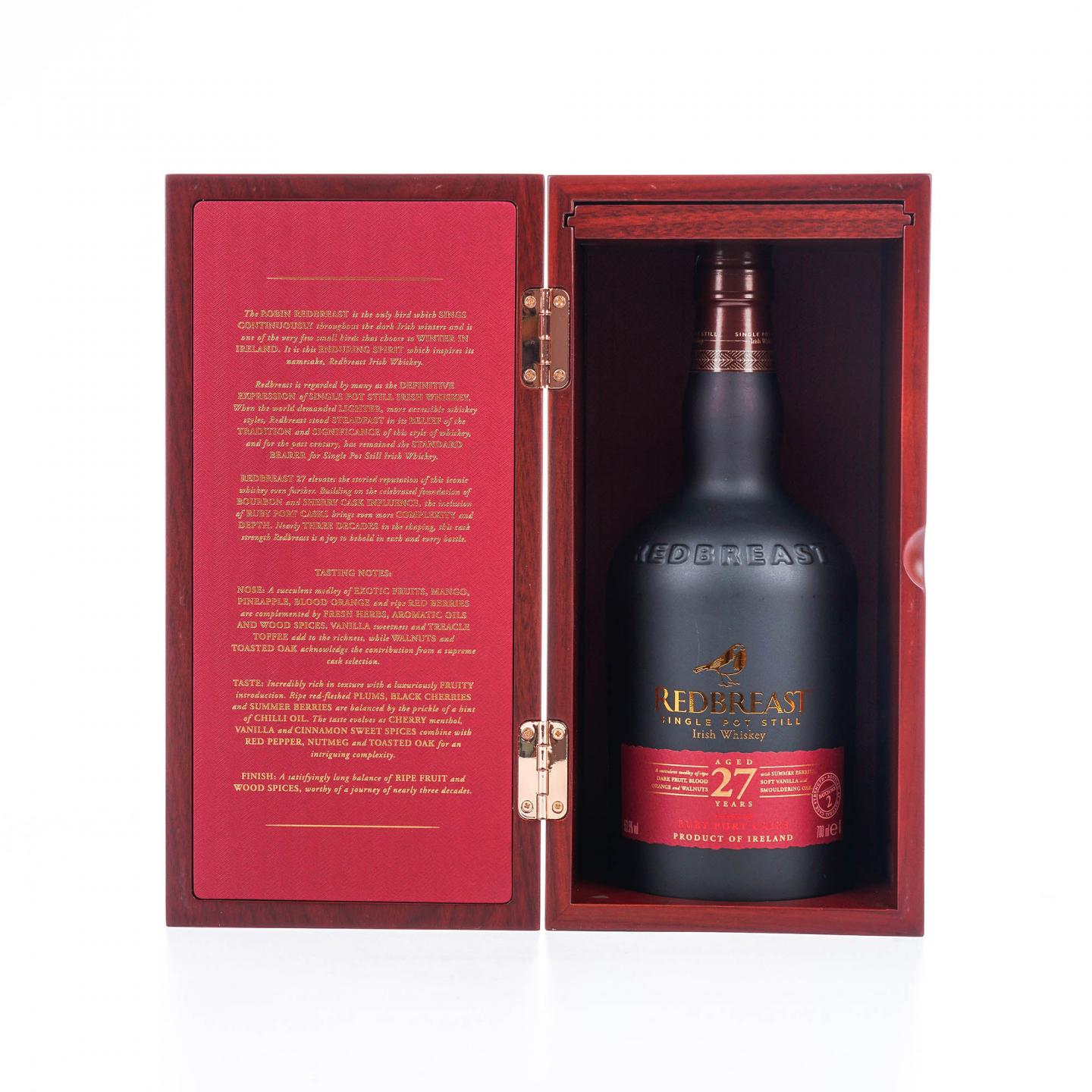 Redbreast 知更鸟 27年 第二版
