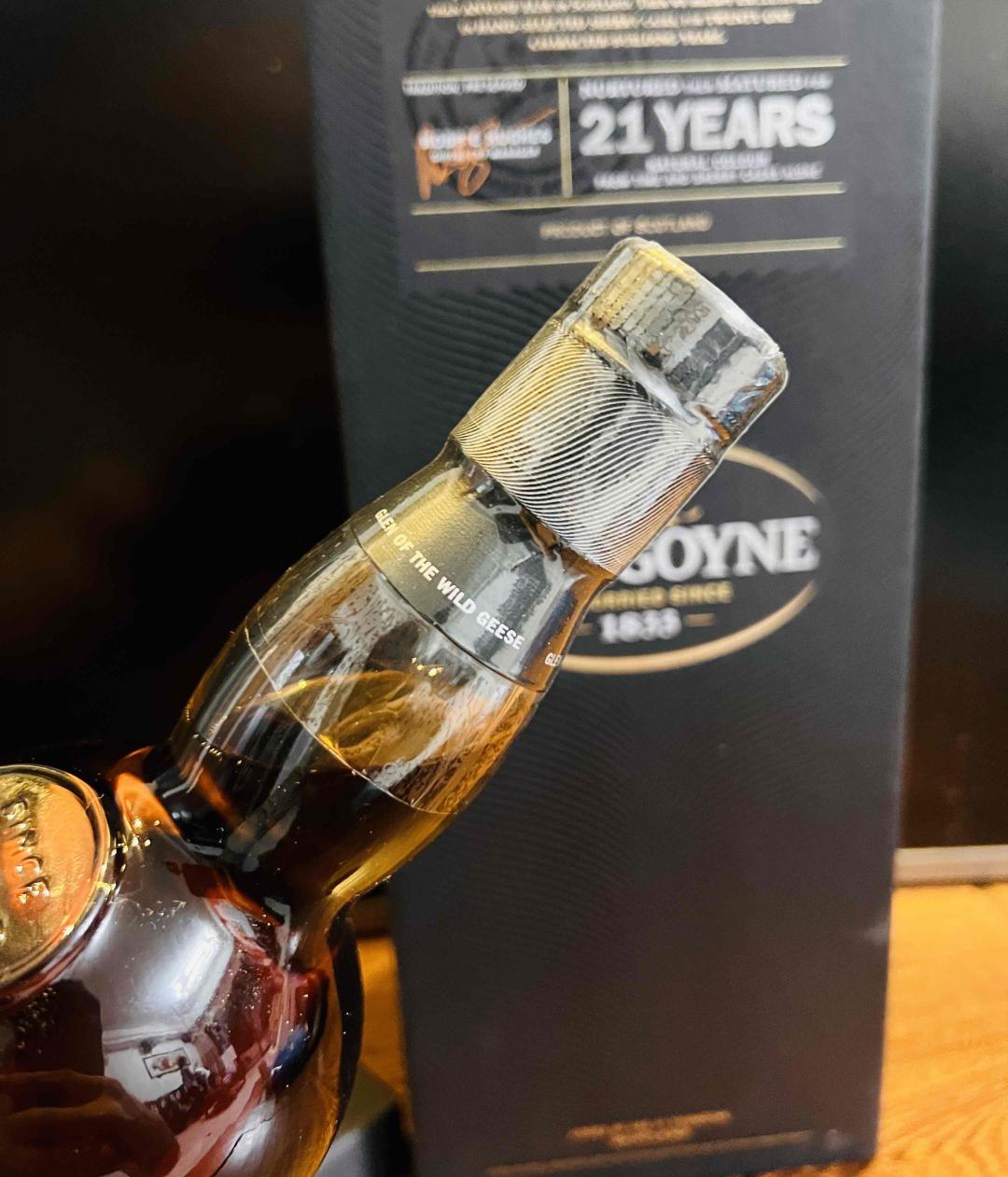 格兰哥尼21年旧版中文背标