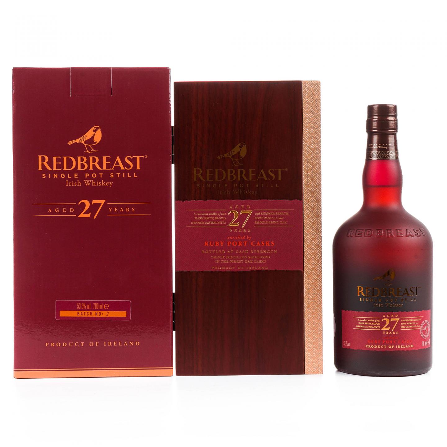 Redbreast 知更鸟 27年 第二版