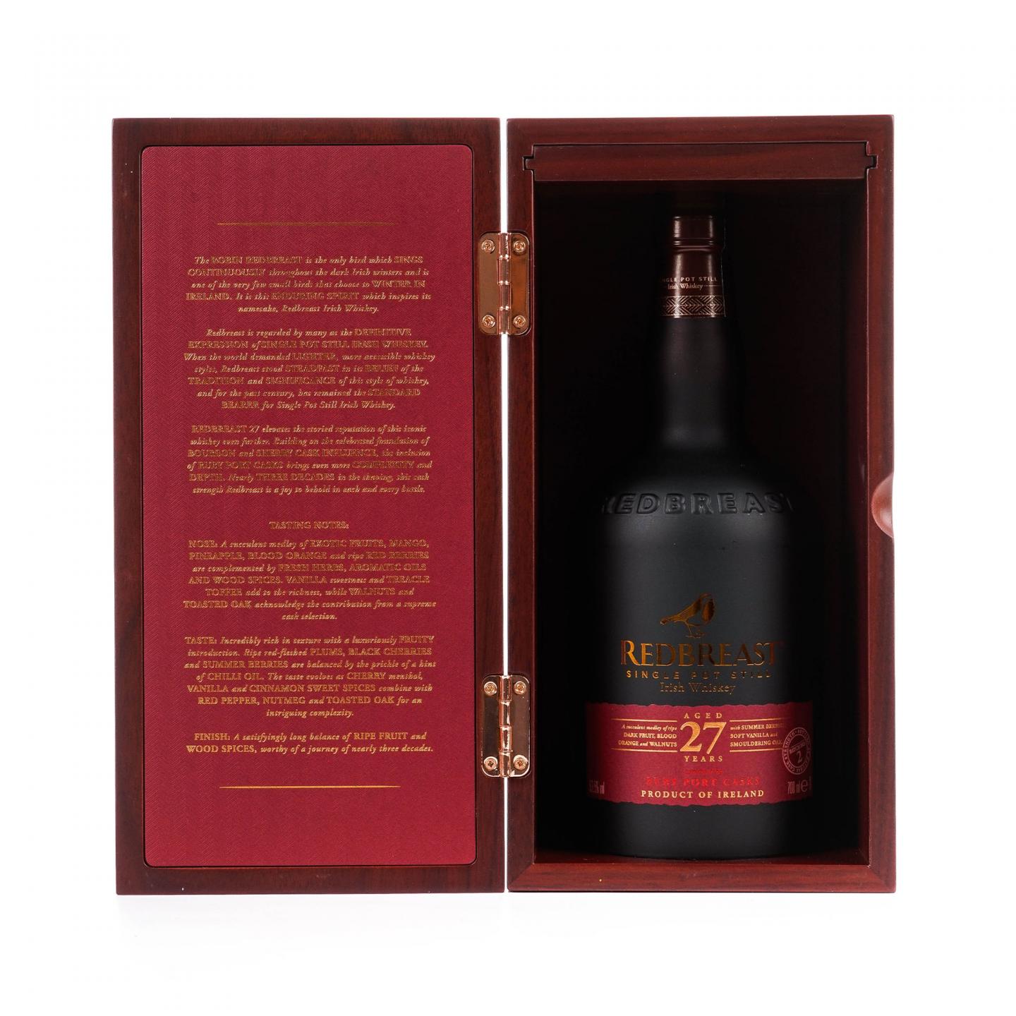 Redbreast 知更鸟 27年 第二版