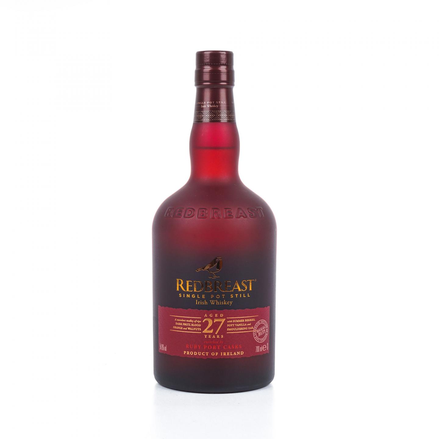 Redbreast 知更鸟 27年 首版 2019