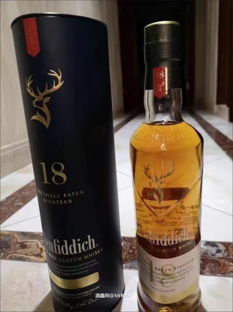 格兰菲迪18年，甘醇顺滑，性价比超高