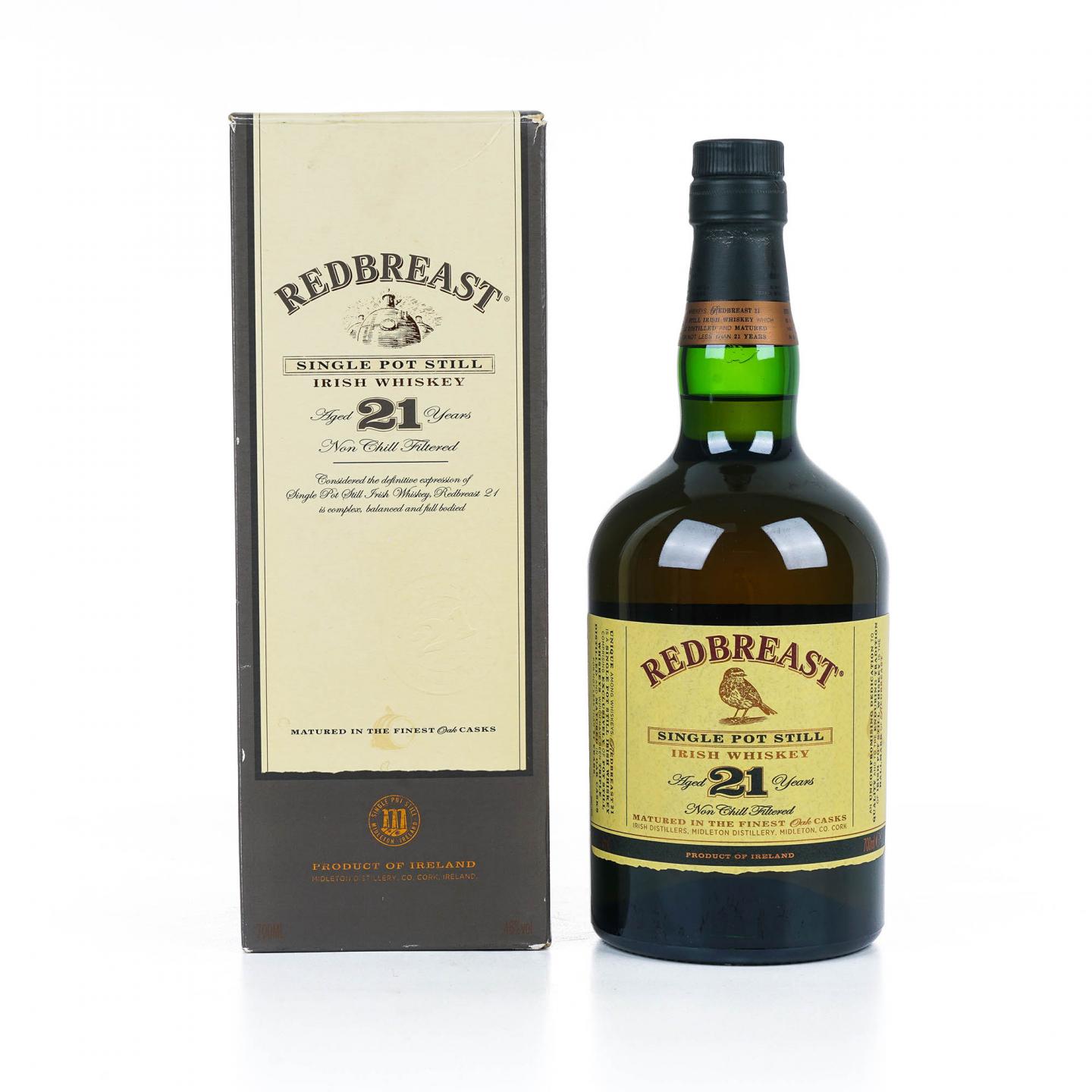 Redbreast 知更鸟 21年 2013 首版