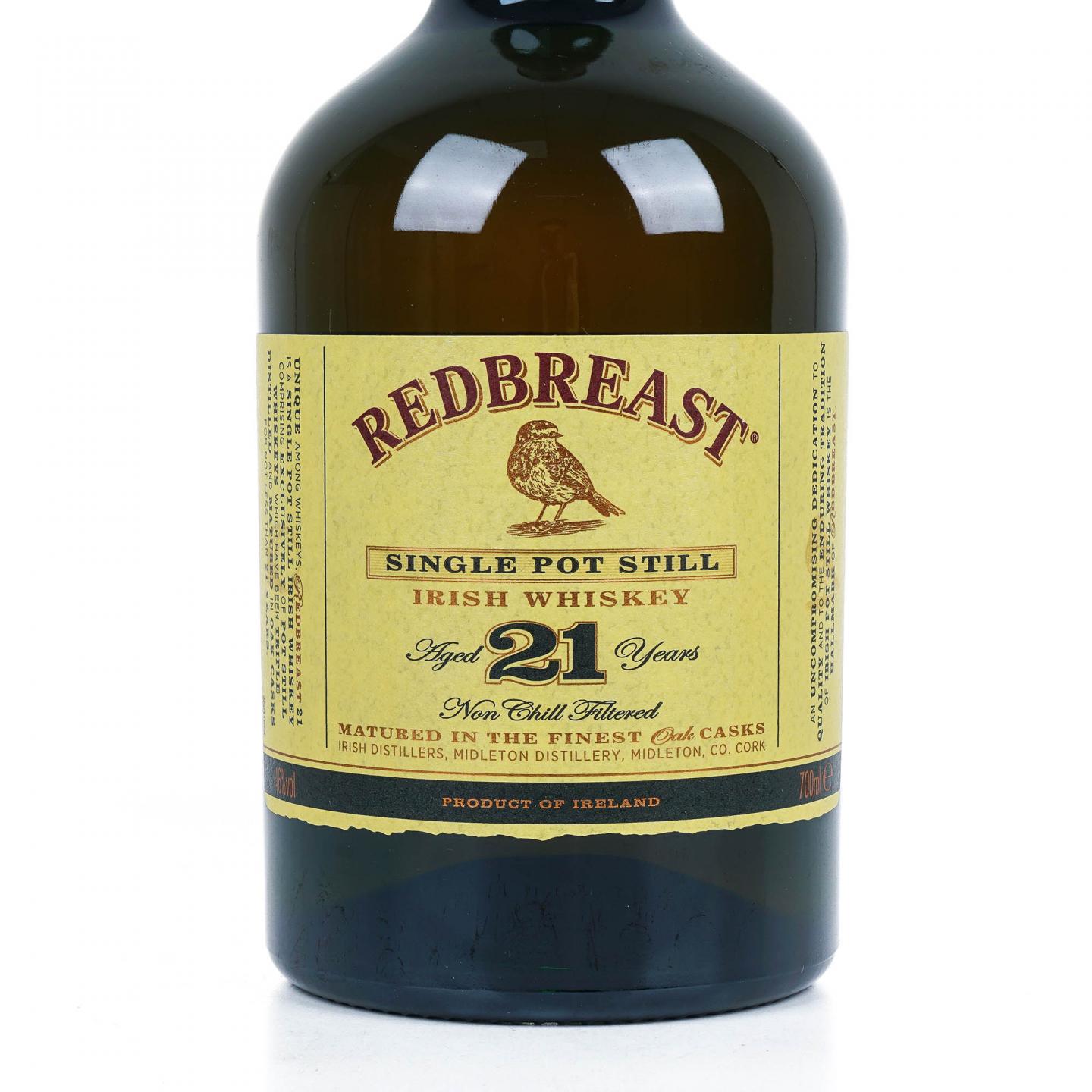 Redbreast 知更鸟 21年 2013 首版