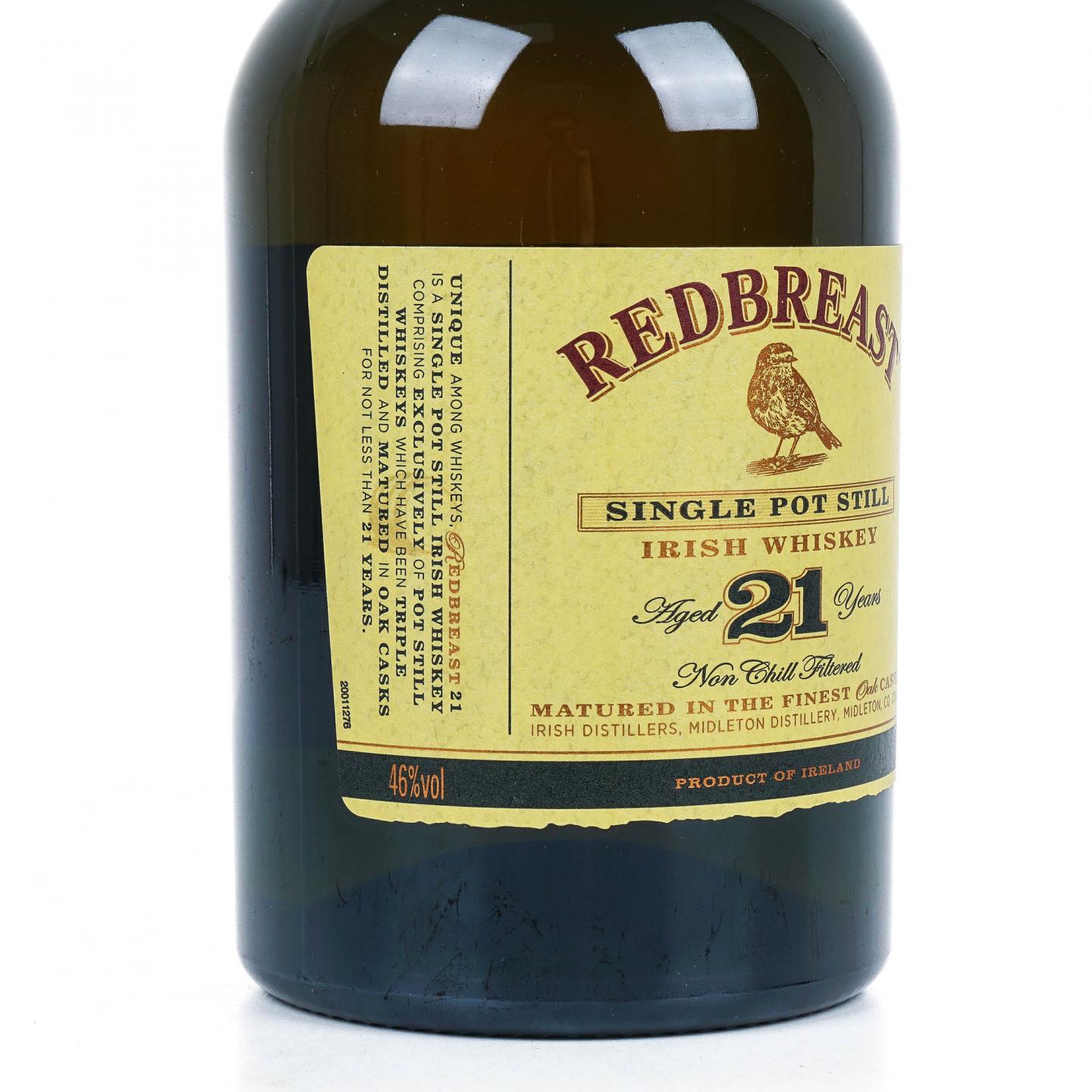 Redbreast 知更鸟 21年 2013 首版