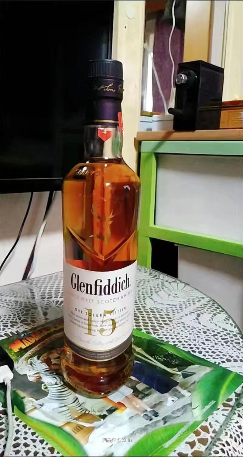 格兰菲迪15年，甘醇顺滑，性价比也超高