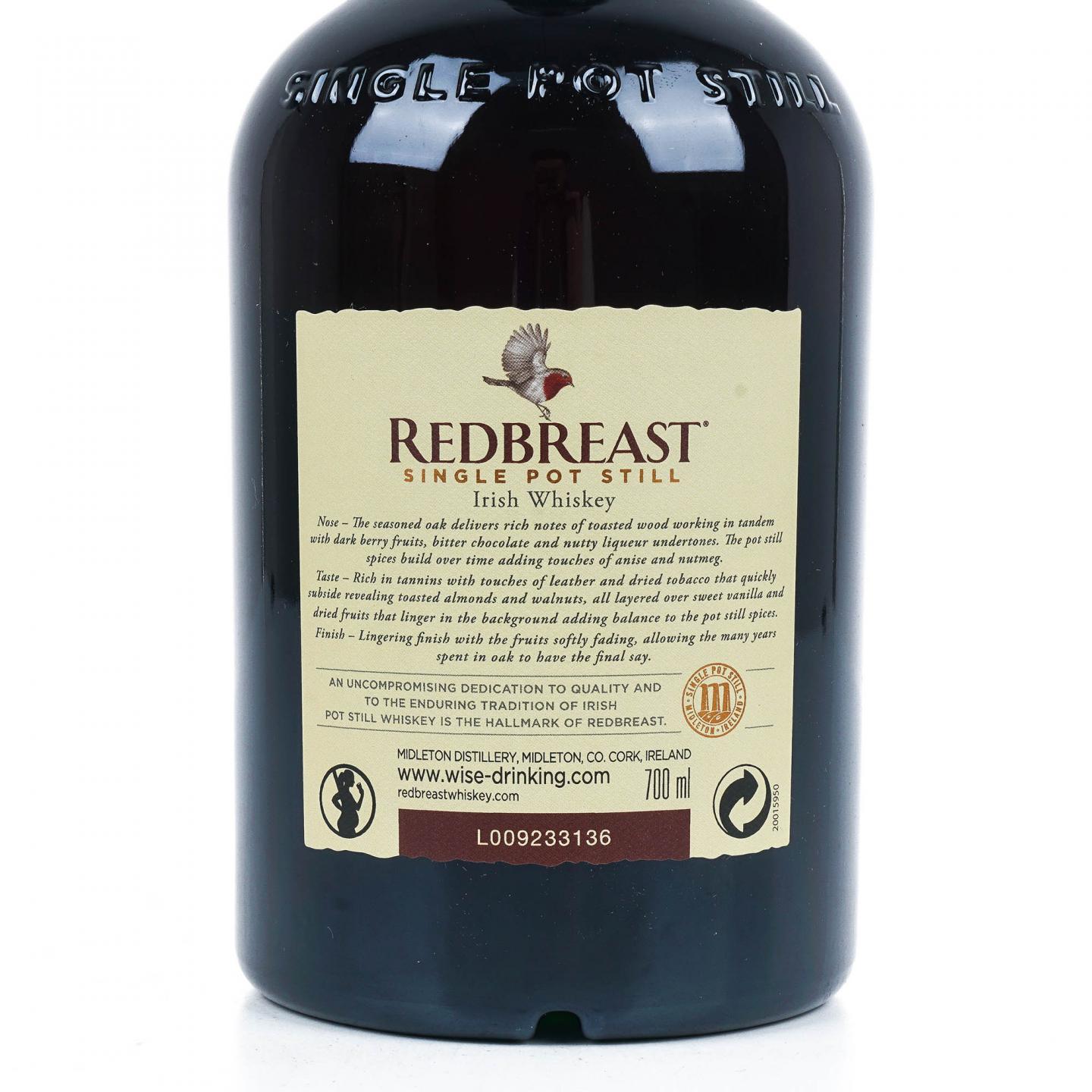 Redbreast 知更鸟 22年 1997 雪莉风味桶