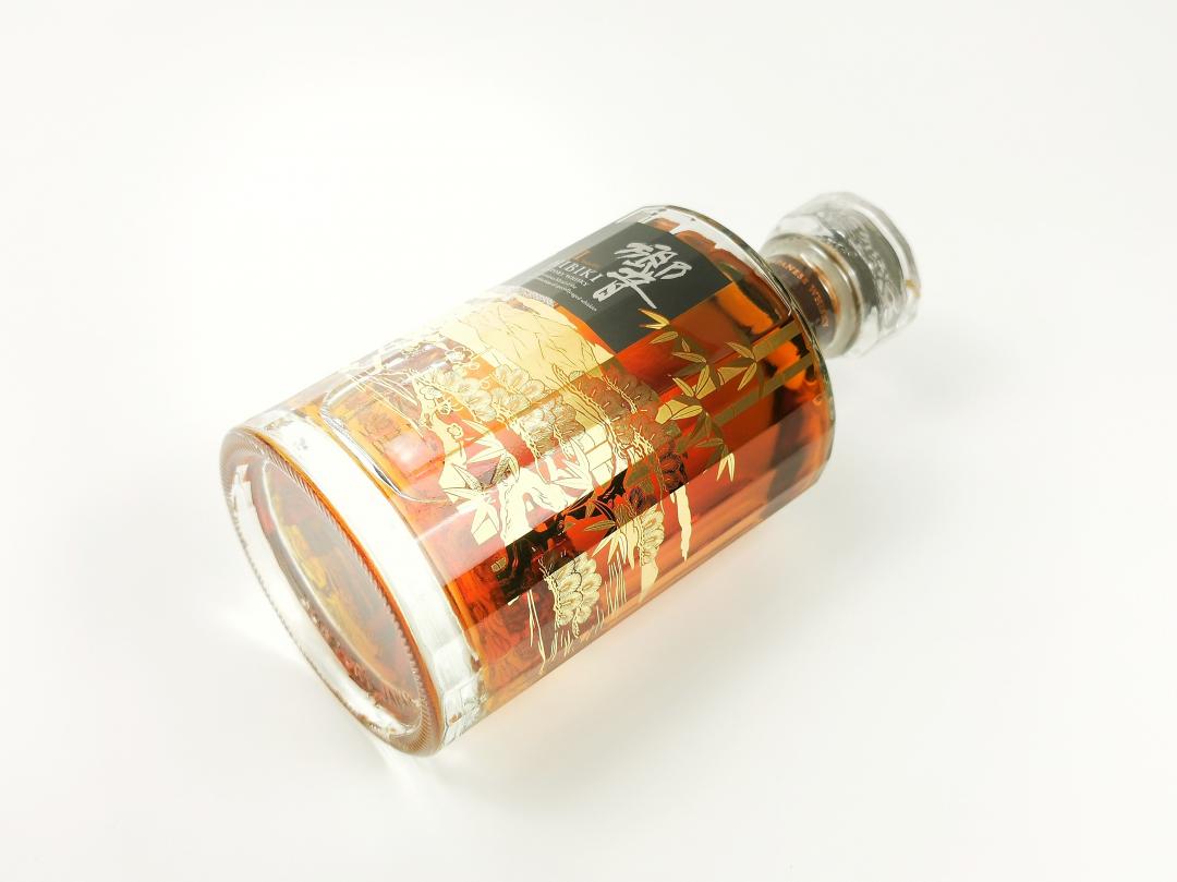 【限定花鸟】响21年 「意匠·花鸟」限定版水晶瓶调和威士忌